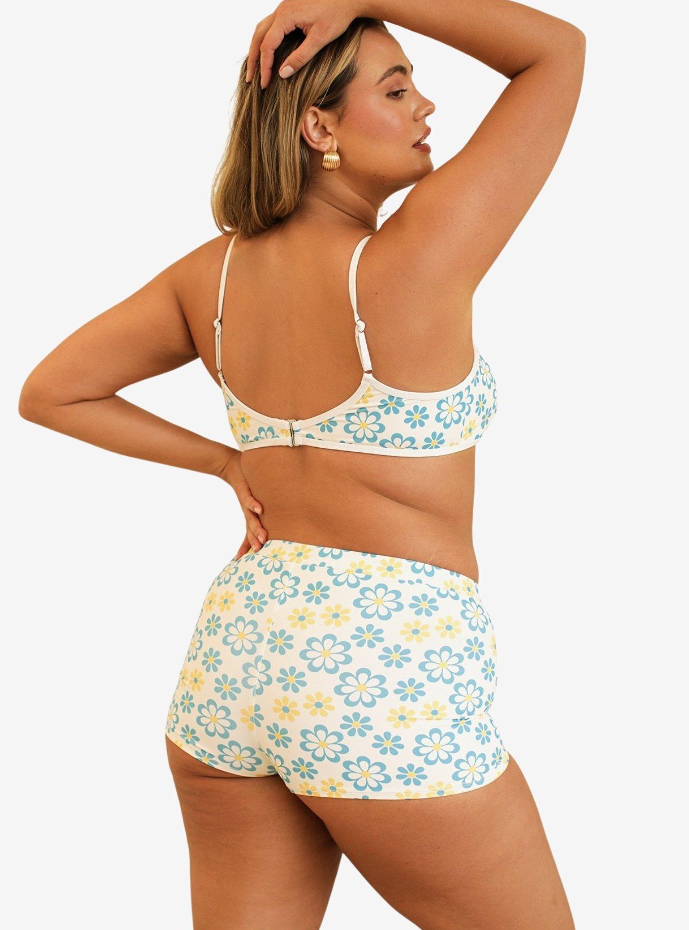 Dippin' Daisy's Blair Scoop Neck Swim Top Honeysuckle, BRIGHT WHITE, alternate