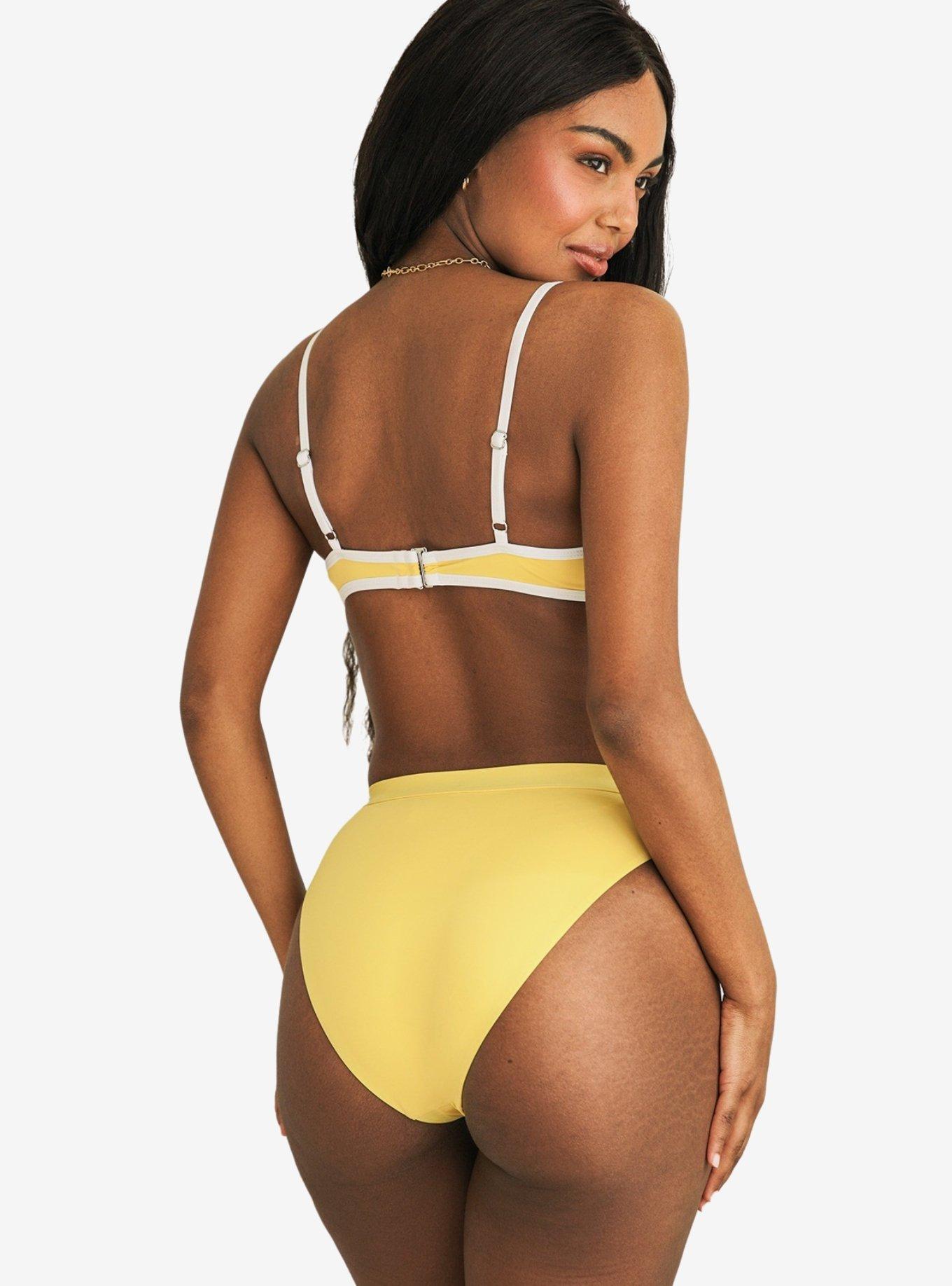Dippin' Daisy's West Coast Underwire Swim Top Sunshine, BRIGHT YELLOW, alternate