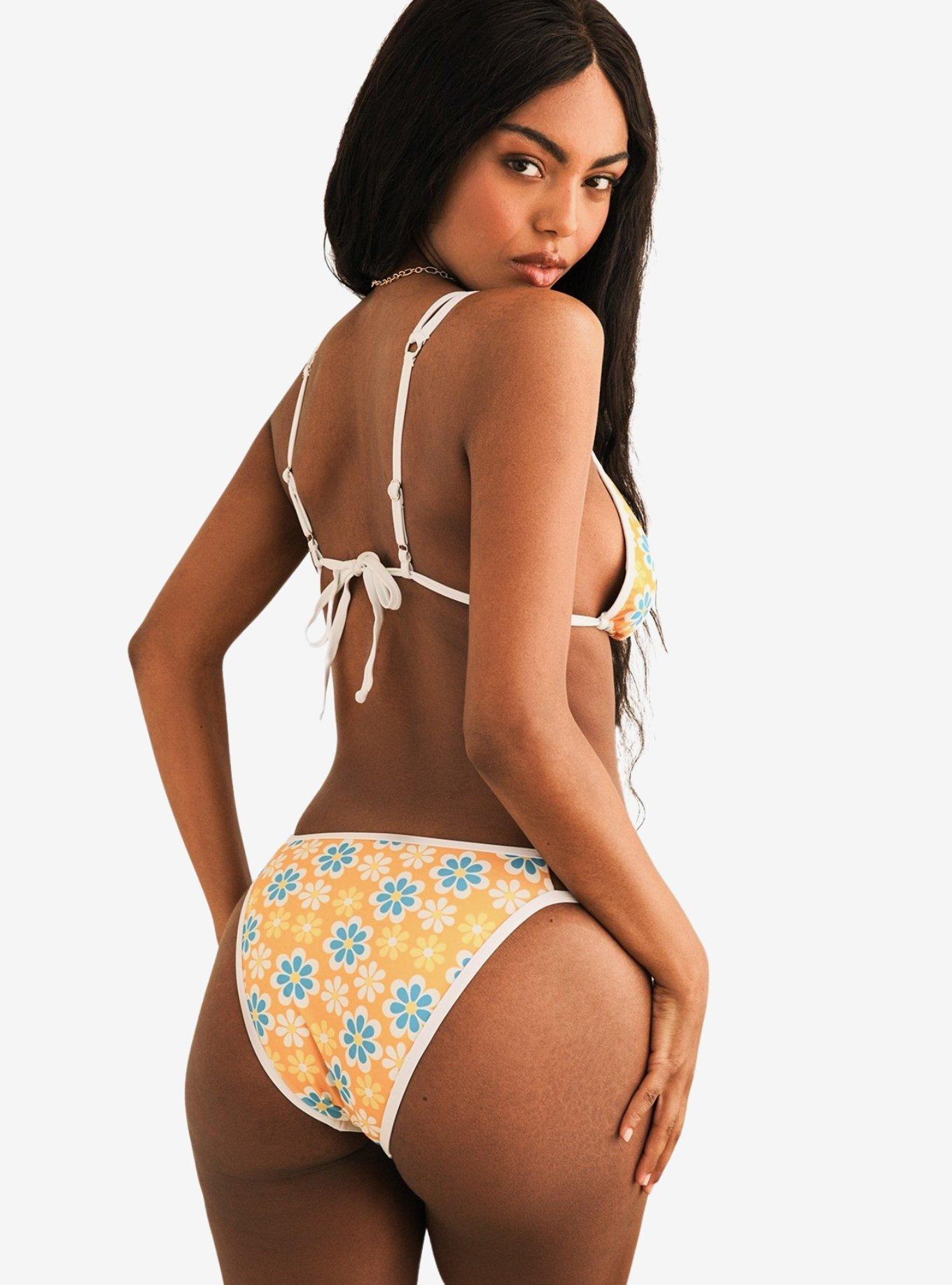 Dippin' Daisy's Billy Double Strap Swim Top Sunkissed, ORANGE, alternate