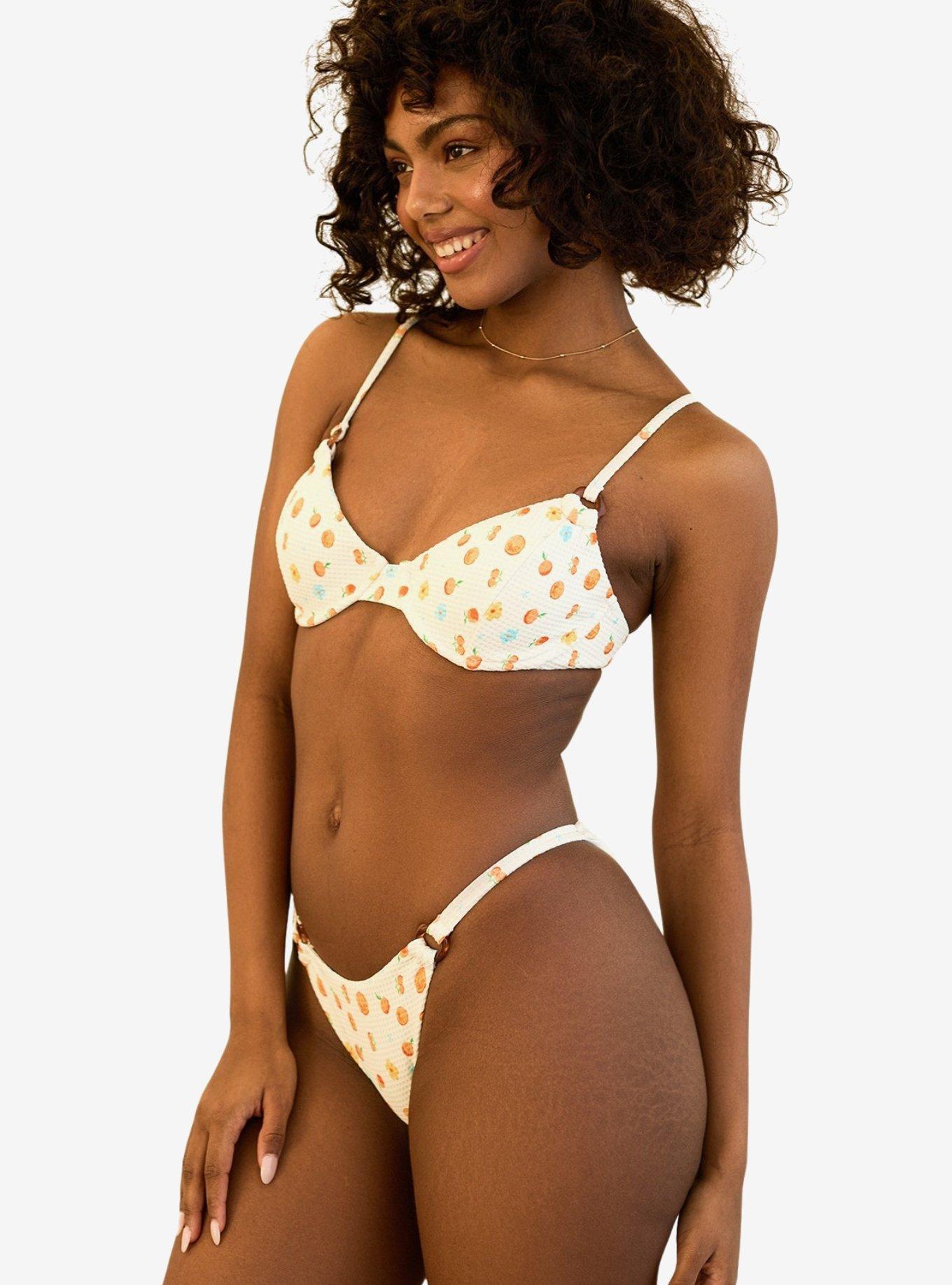 Dippin' Daisy's Halle Cheeky Swim Bottom Clementine, , hi-res