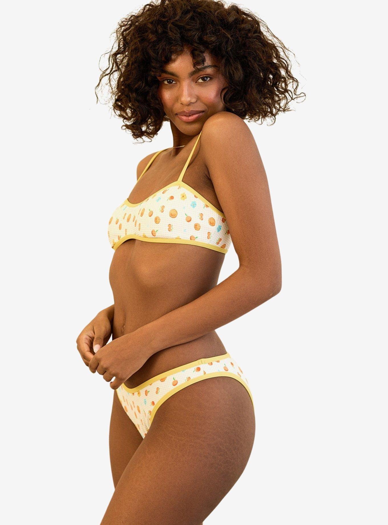Dippin' Daisy's Venice Cheeky Swim Bottom Clementine, , hi-res