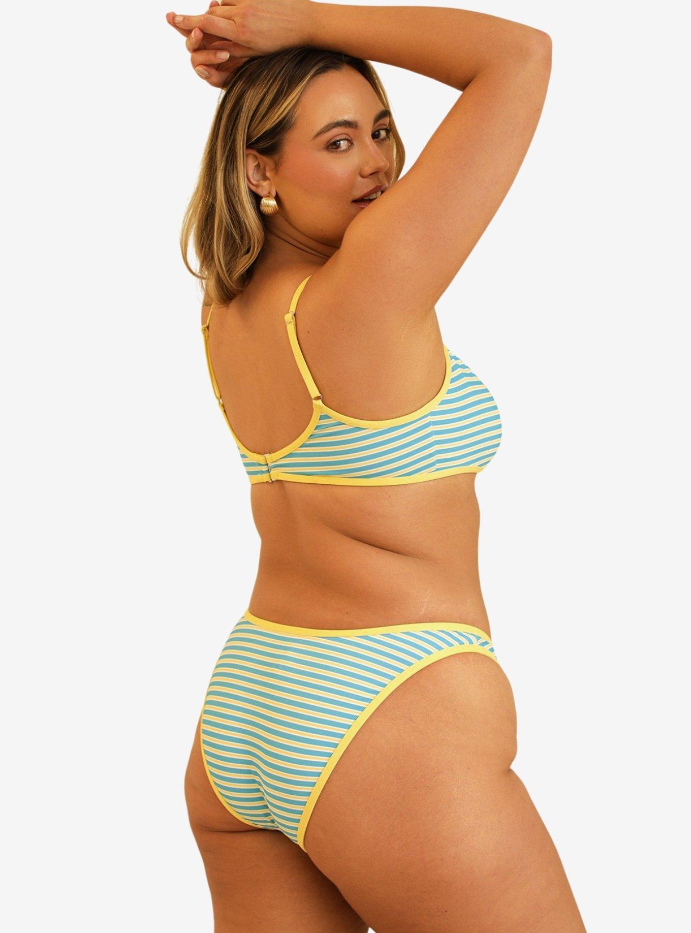 Dippin' Daisy's Venice Cheeky Swim Bottom Pool Party, BLUE, alternate