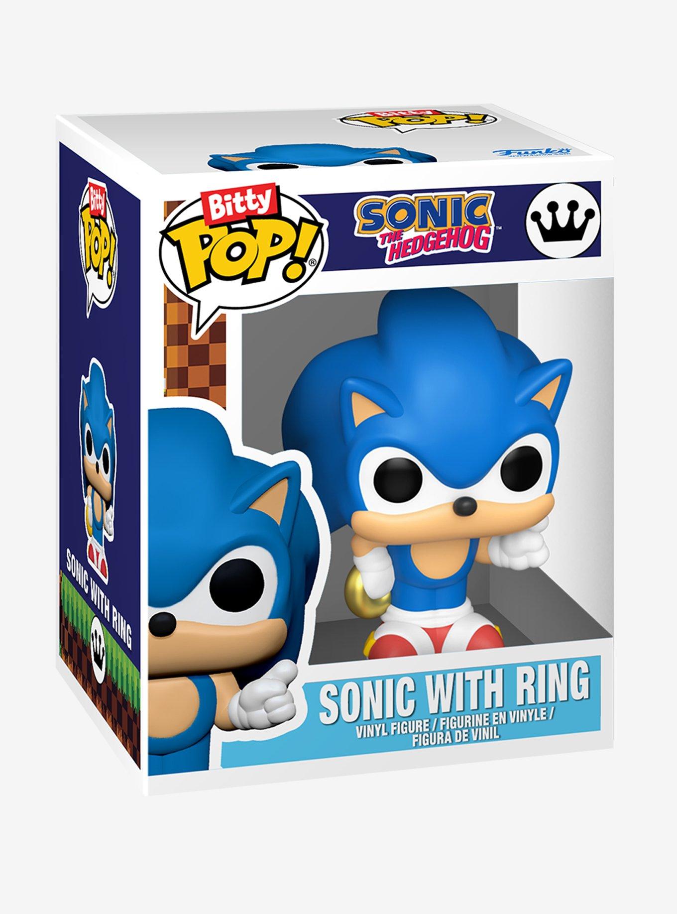 Funko Sonic The Hedgehog Bitty Pop! Arcade Sonic With Ring Vinyl Figure, , alternate