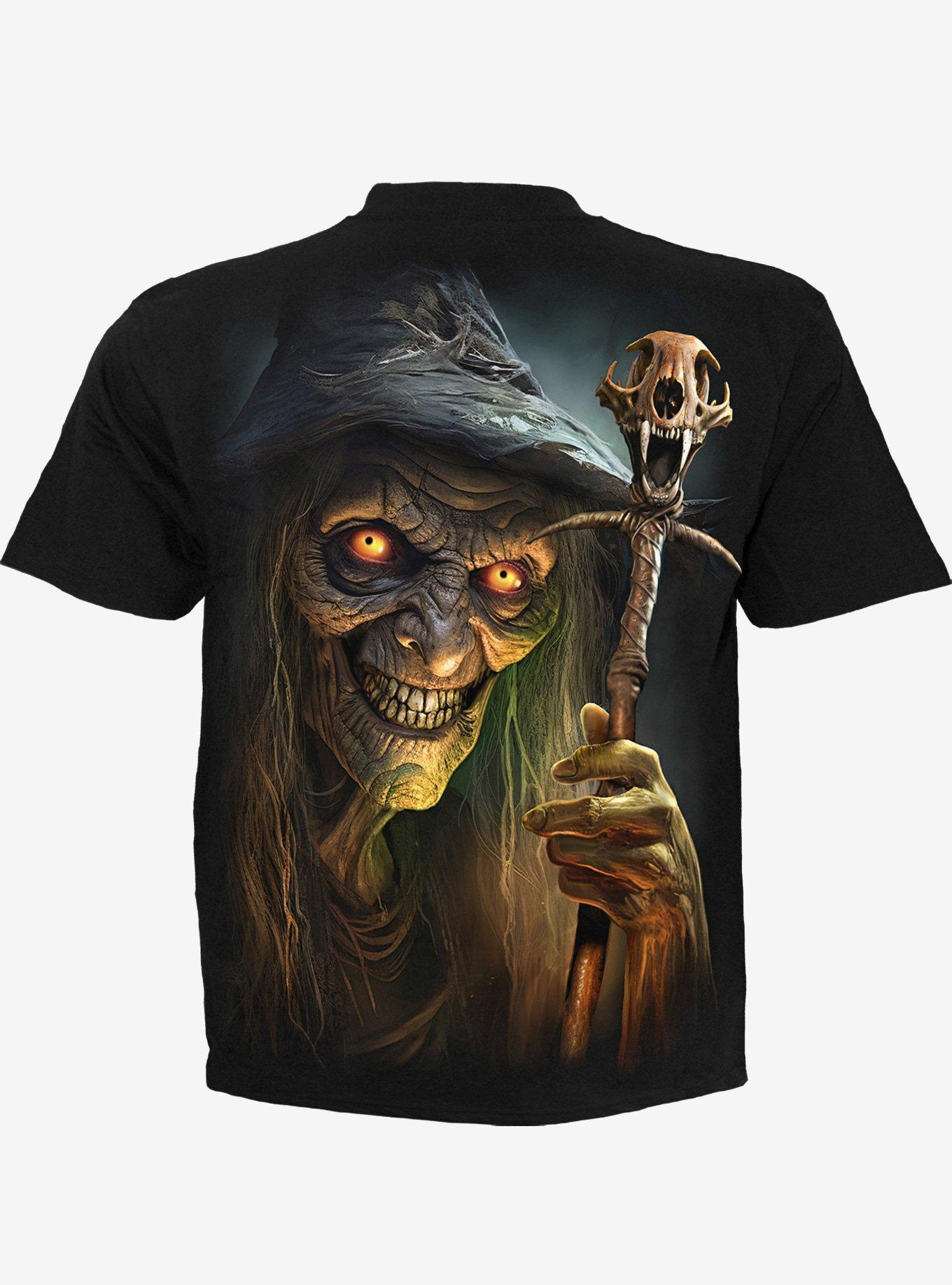 Spiral Witch's Brew T-Shirt, BLACK, alternate