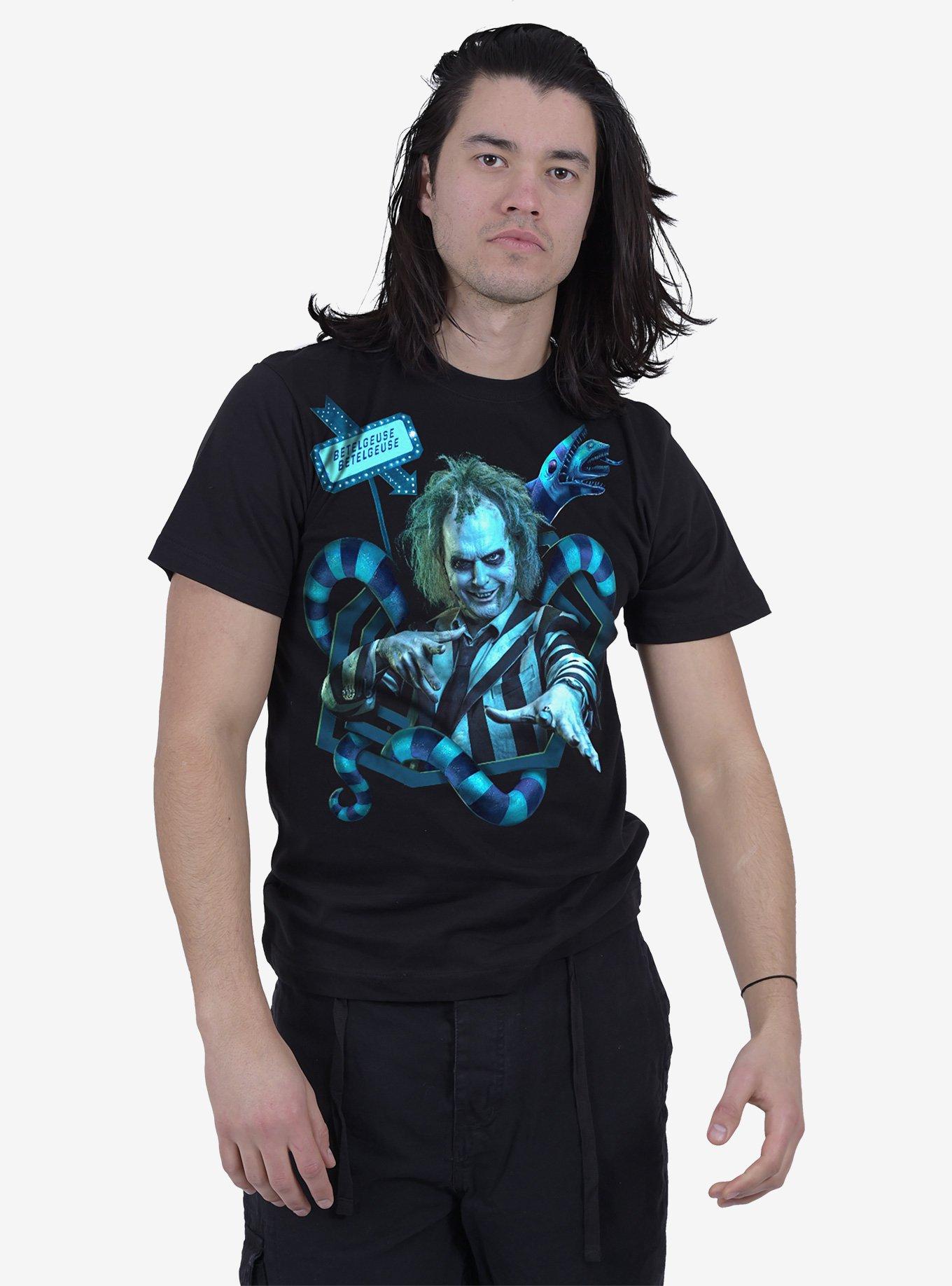 Spiral Beetlejuice 2 Sandworm Portal Front Print T-Shirt, , hi-res