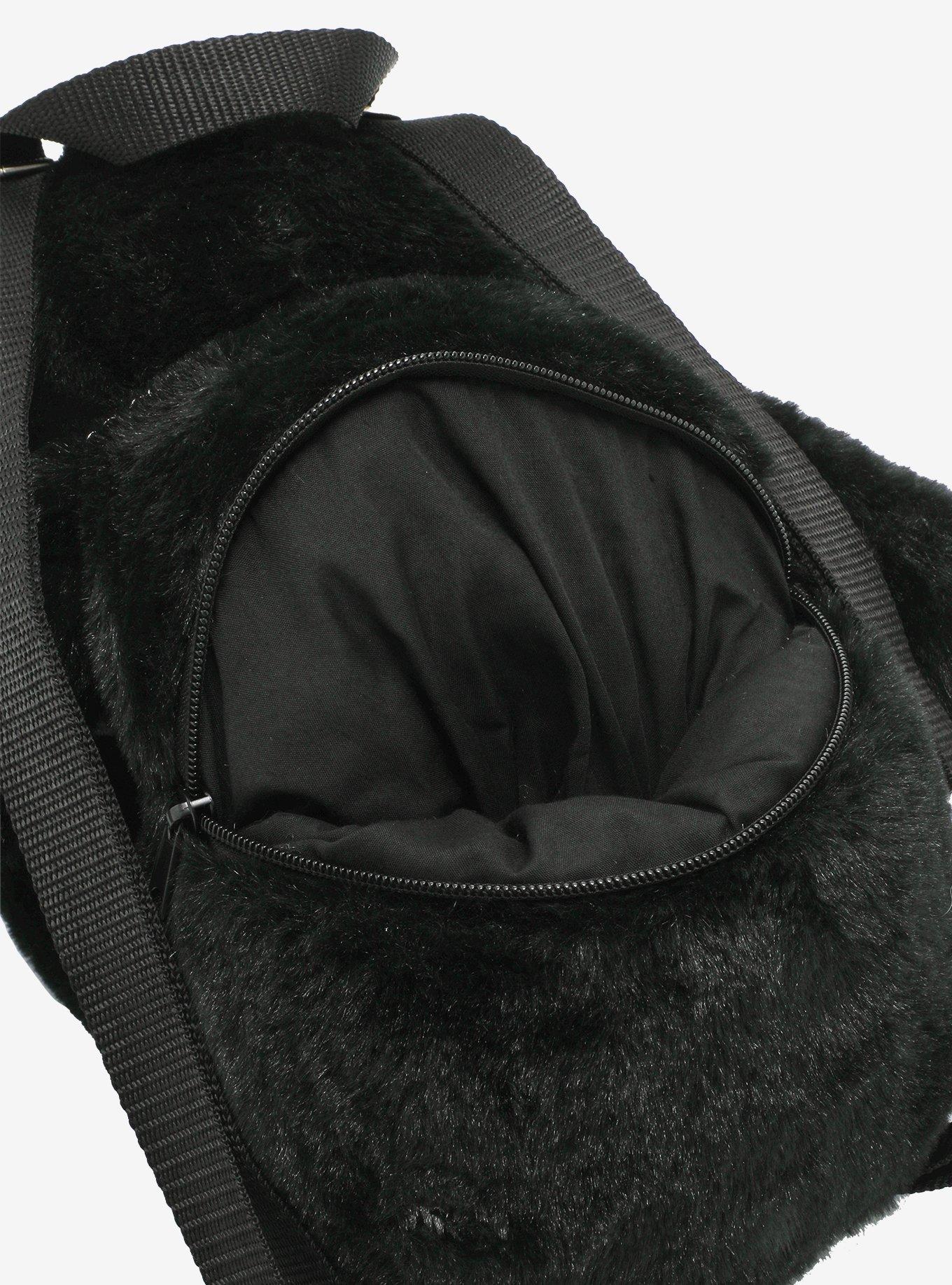Goth Cat Plush Mini Backpack, , alternate