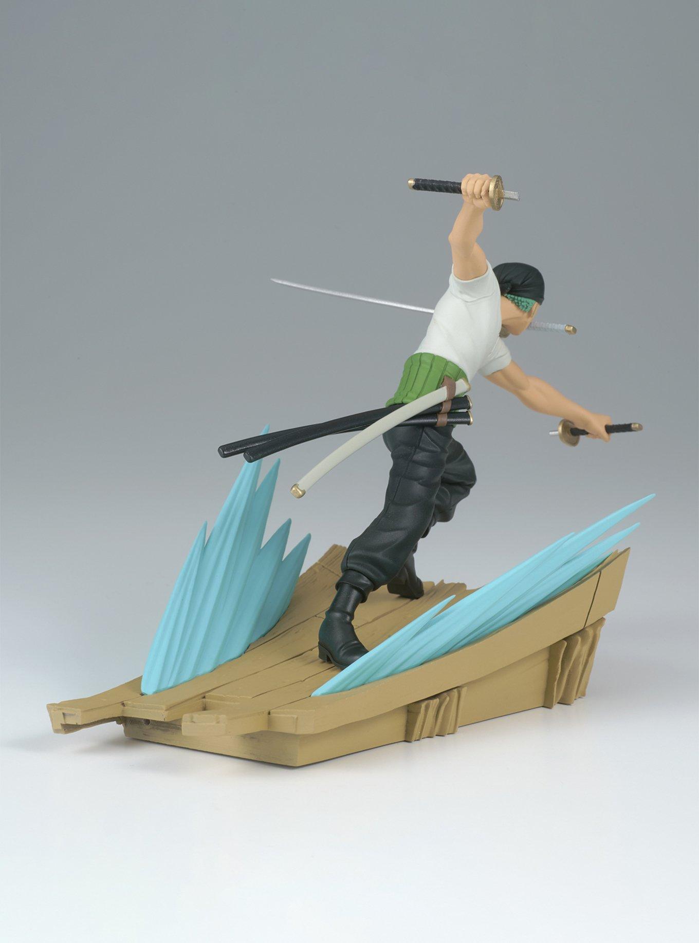 Banpresto One Piece Senkozekkei Roronoa Zoro Figure, , hi-res