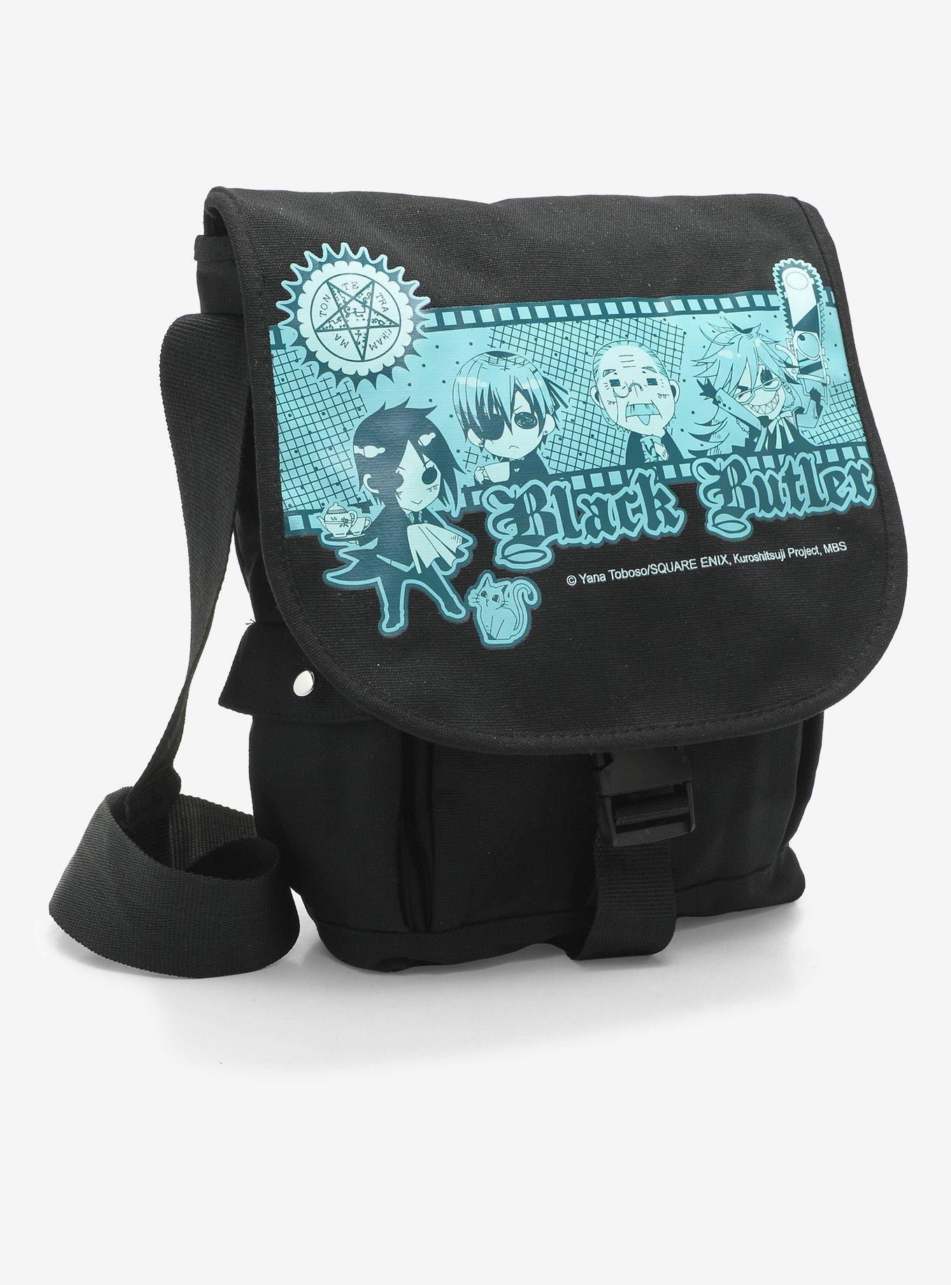 Black Butler Chibi Characters Messenger Bag, , hi-res