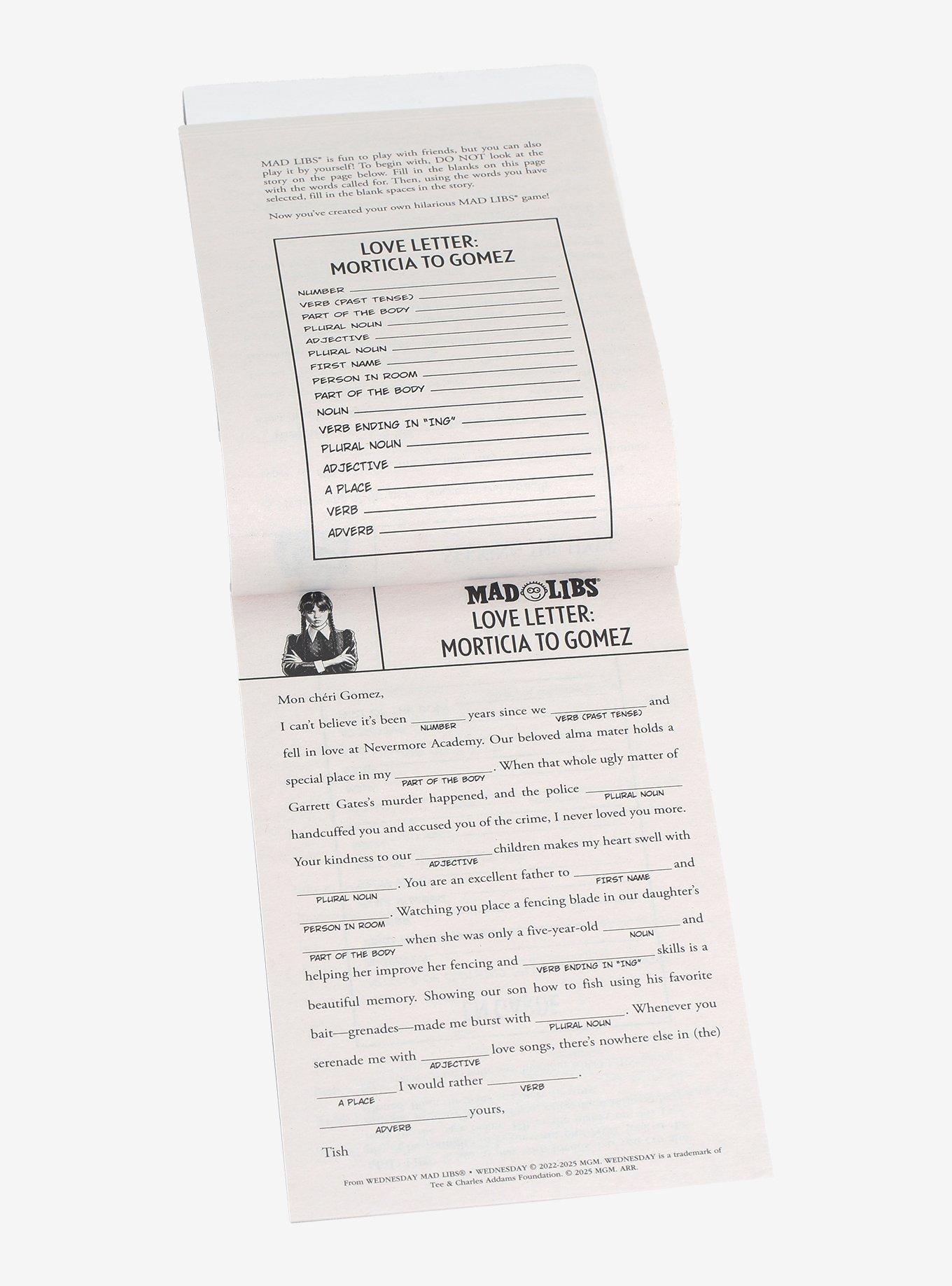 Mad Libs: Wednesday Edition Book, , hi-res