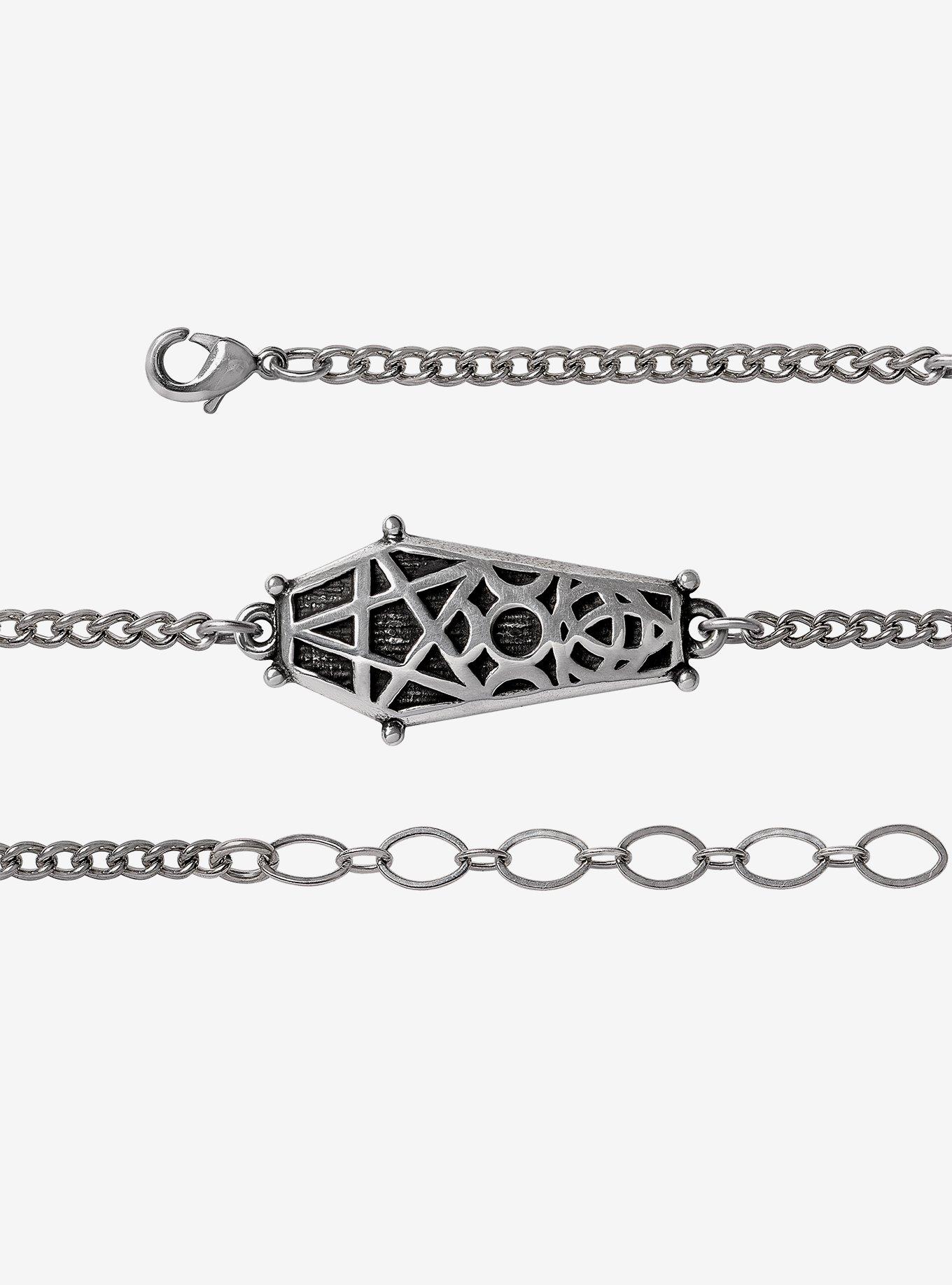 Alchemy of England Hex Coffin Bracelet Wrist Chain, , hi-res