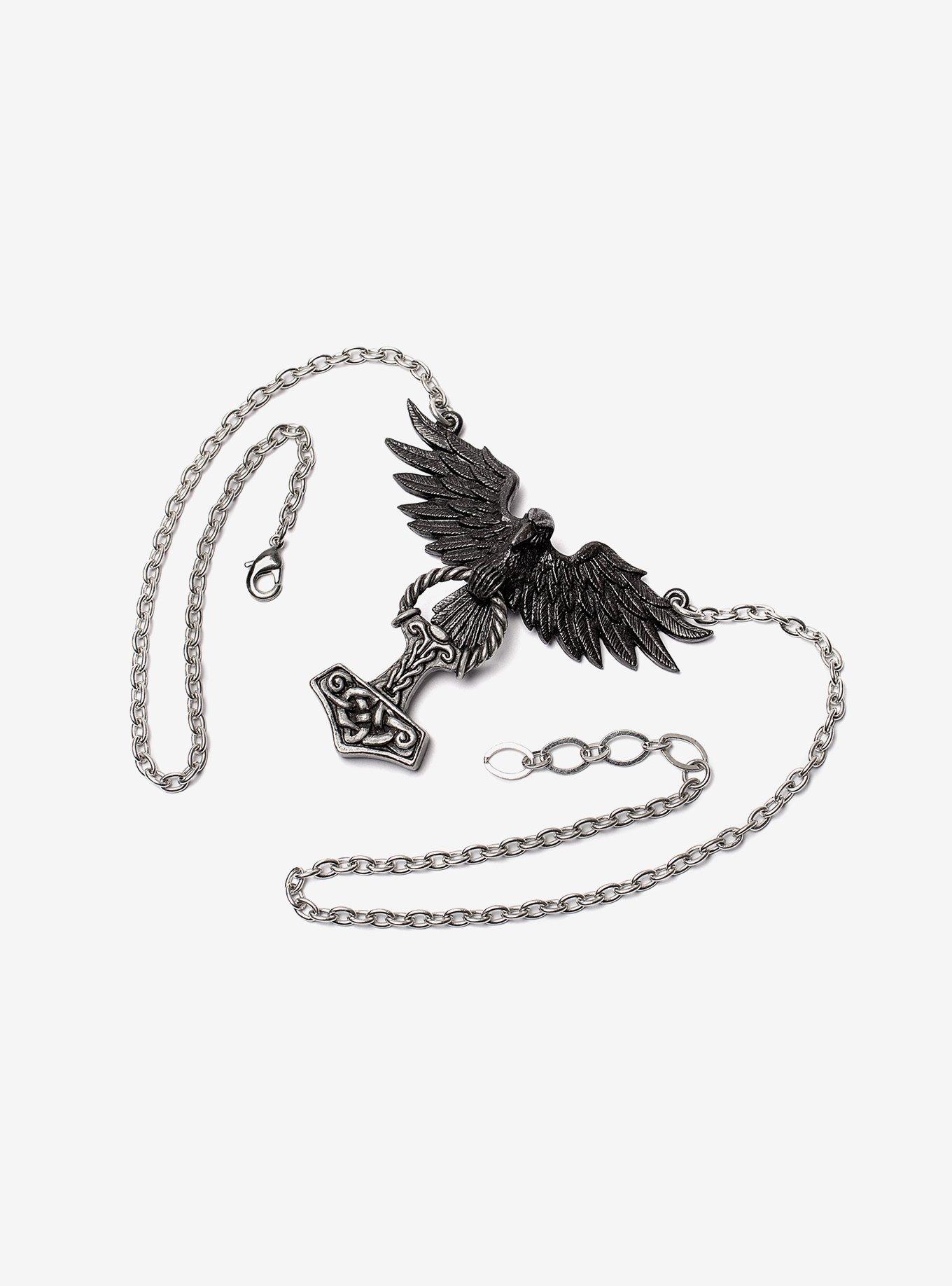 Alchemy of England Hrafnhamerr Necklace Pendant, , alternate