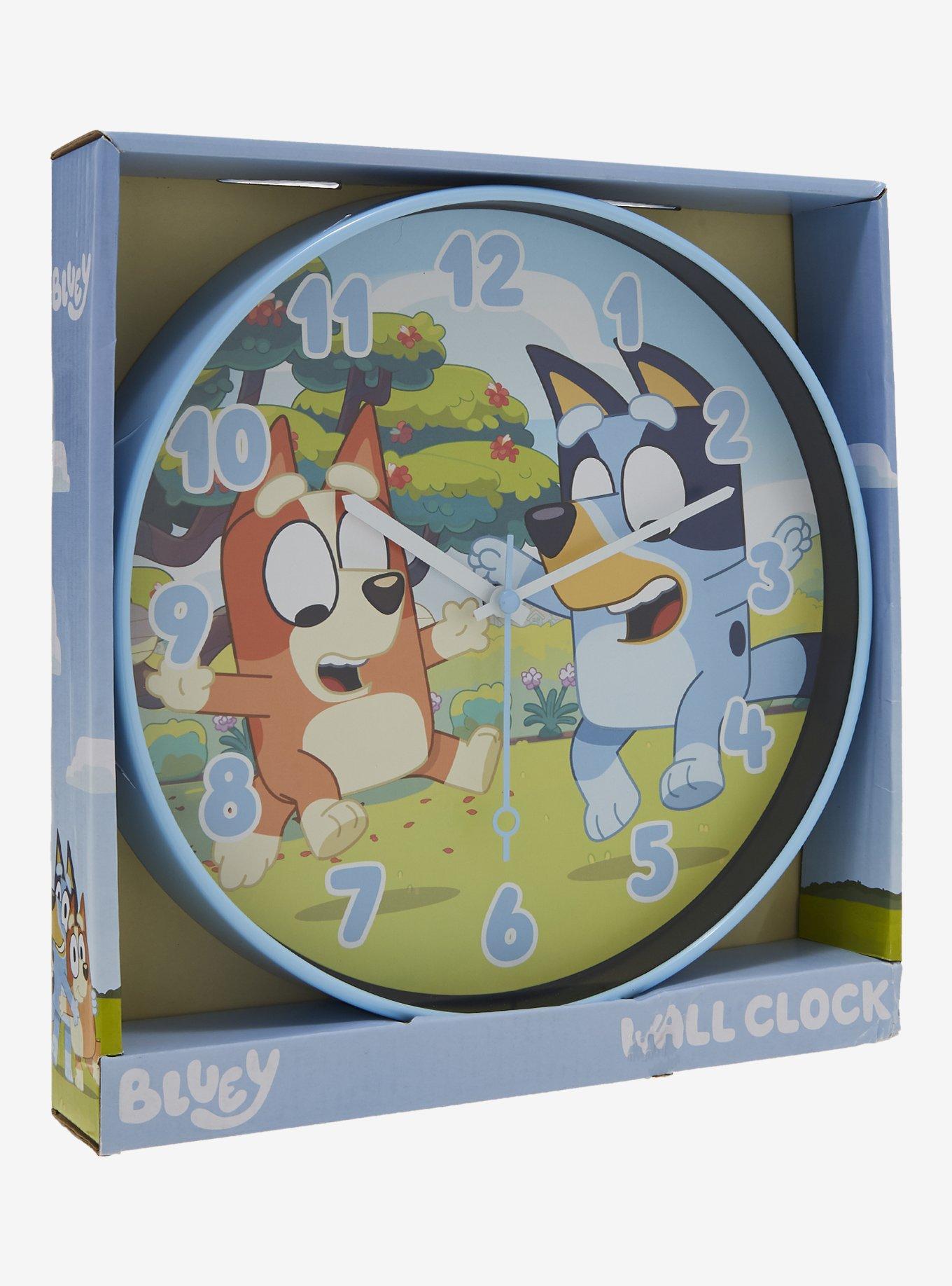 Bluey Bingo & Bluey Bouncing 10 Inch Wall Clock, , hi-res