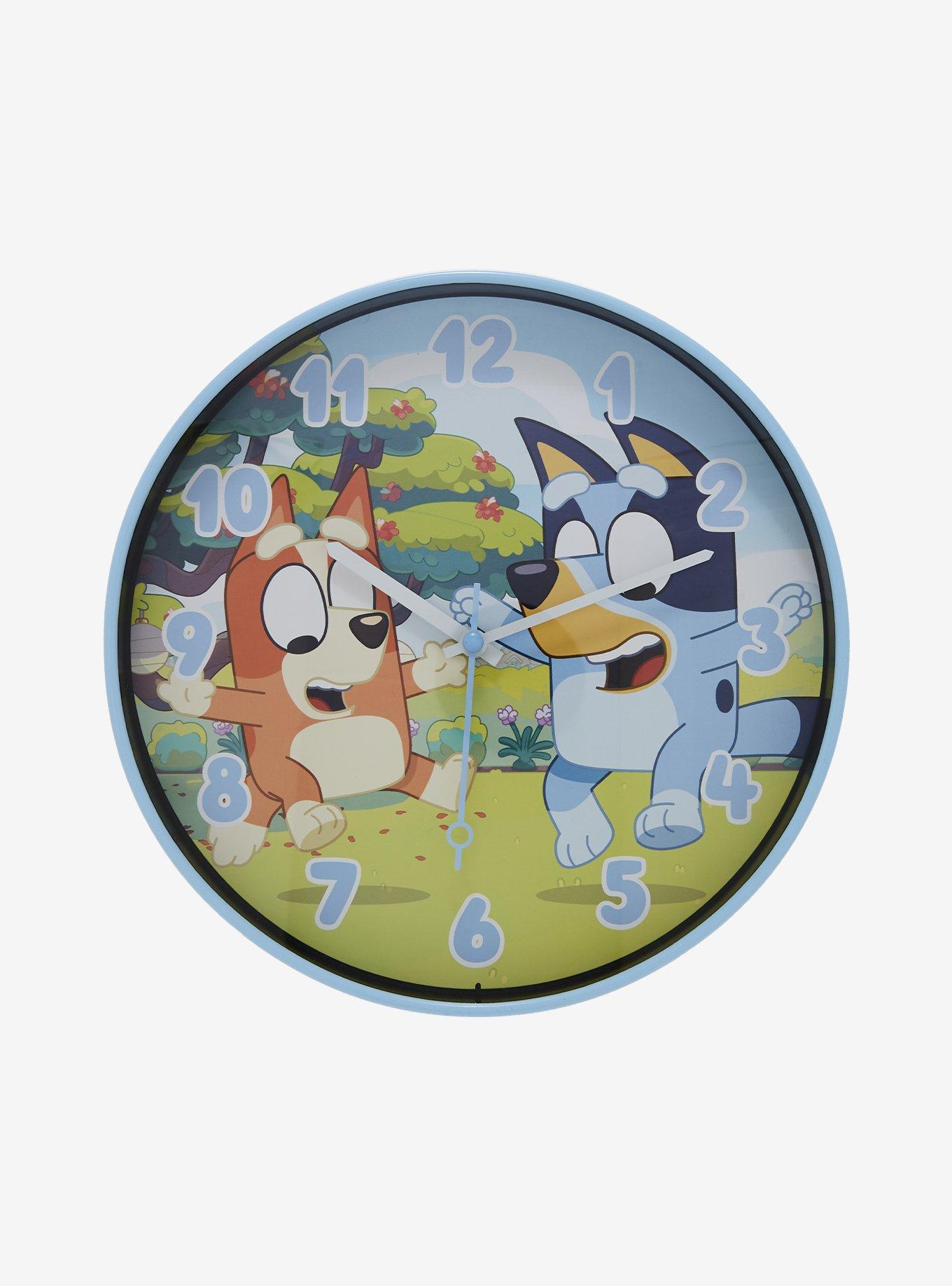 Bluey Bingo & Bluey Bouncing 10 Inch Wall Clock, , alternate