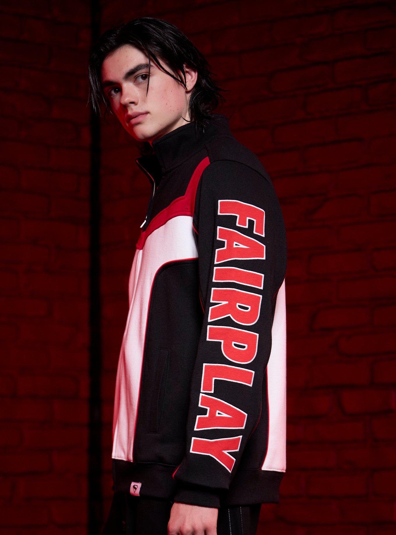 DC Comics Superman Mister Terrific Color-Block Jacket, MULTI, alternate
