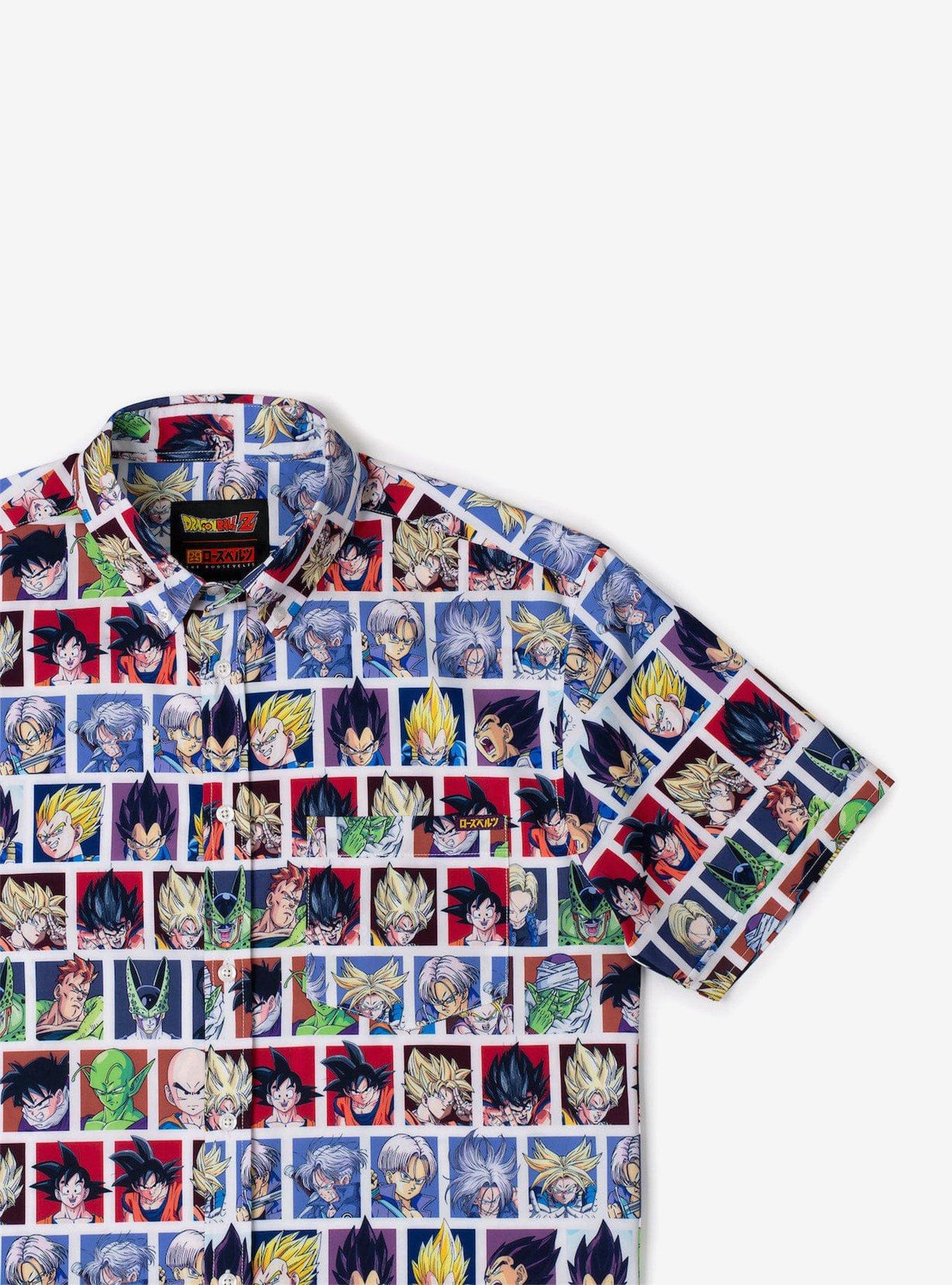 RSVLTS x Dragon Ball Z "Heroes and Enemies" Button-Up Shirt, , hi-res