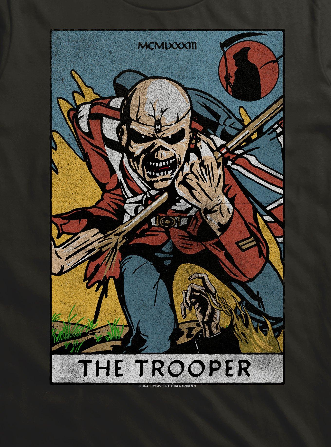 Iron Maiden The Tooper Tarot Card T-Shirt, , hi-res