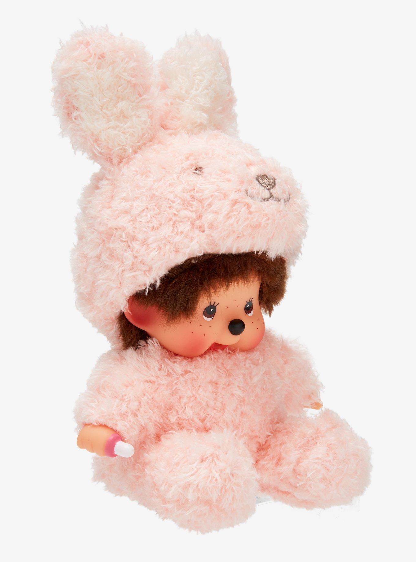 Monchhichi Animal Collection Bunny Costume 8 Inch Plush, , alternate