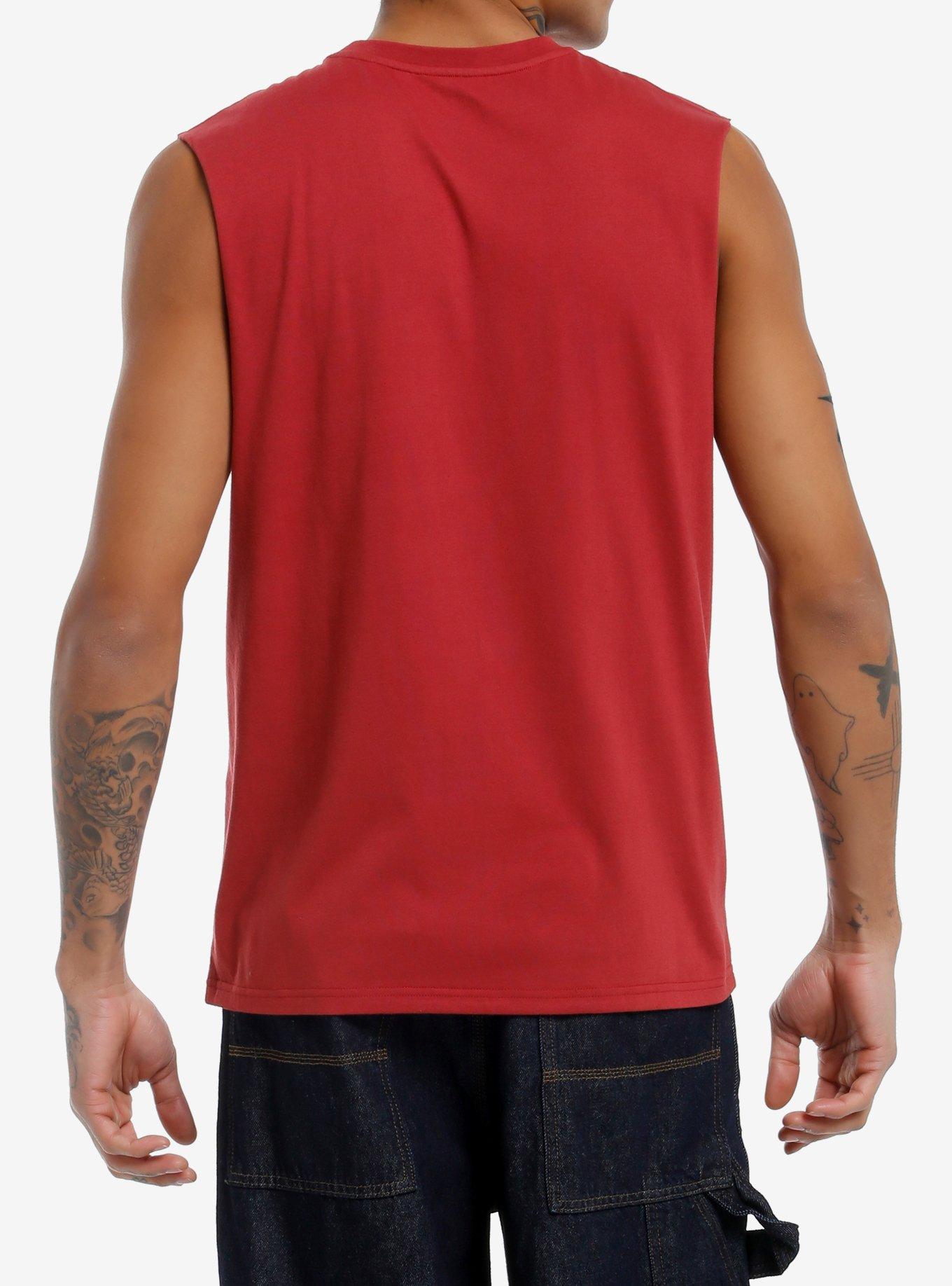 Dr. Pepper Give Me Muscle Tank Top, BURGUNDY, alternate
