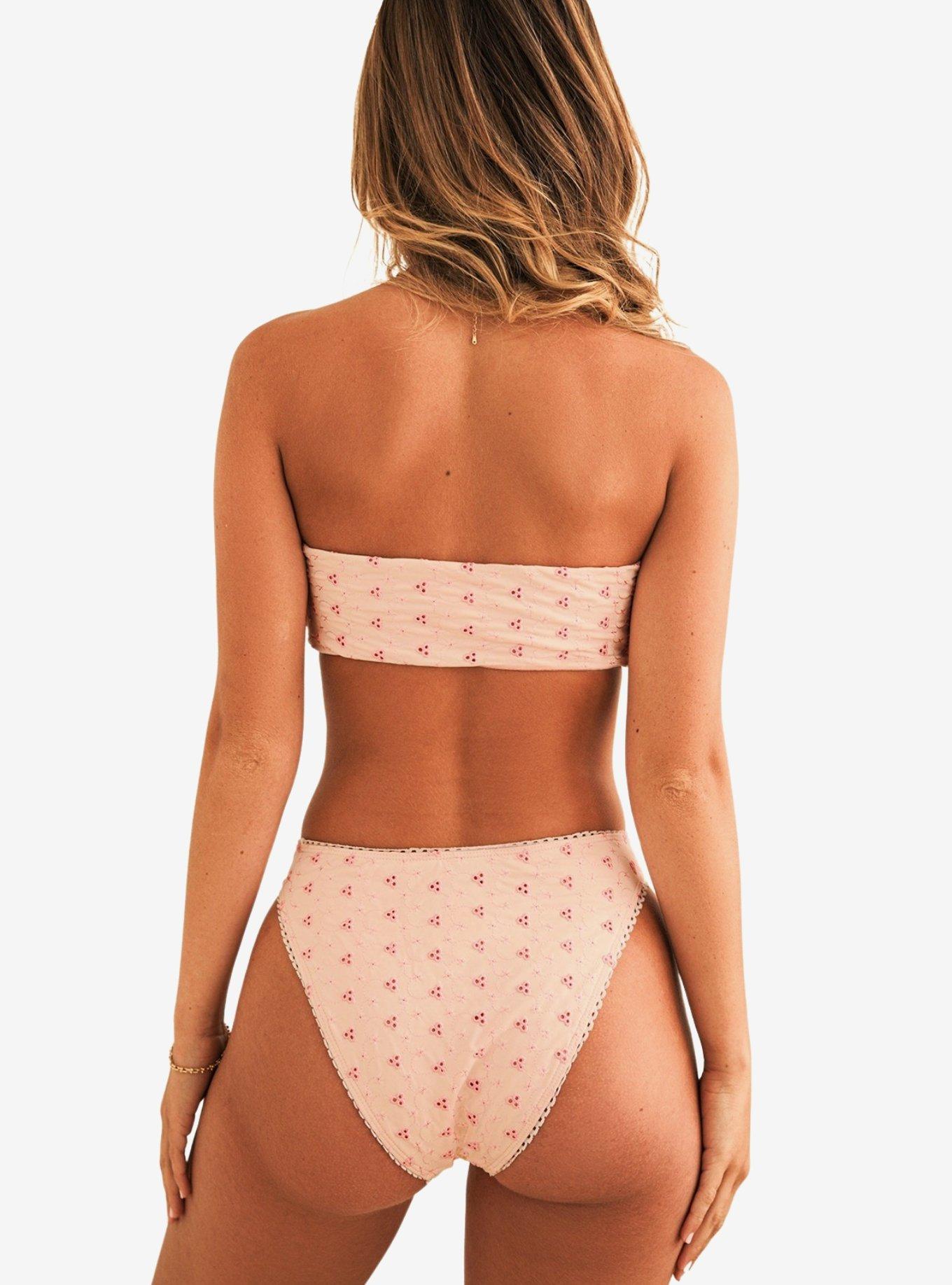 Dippin' Daisy's Piper Cheeky Swim Bottom Bubblegum, PINK, alternate