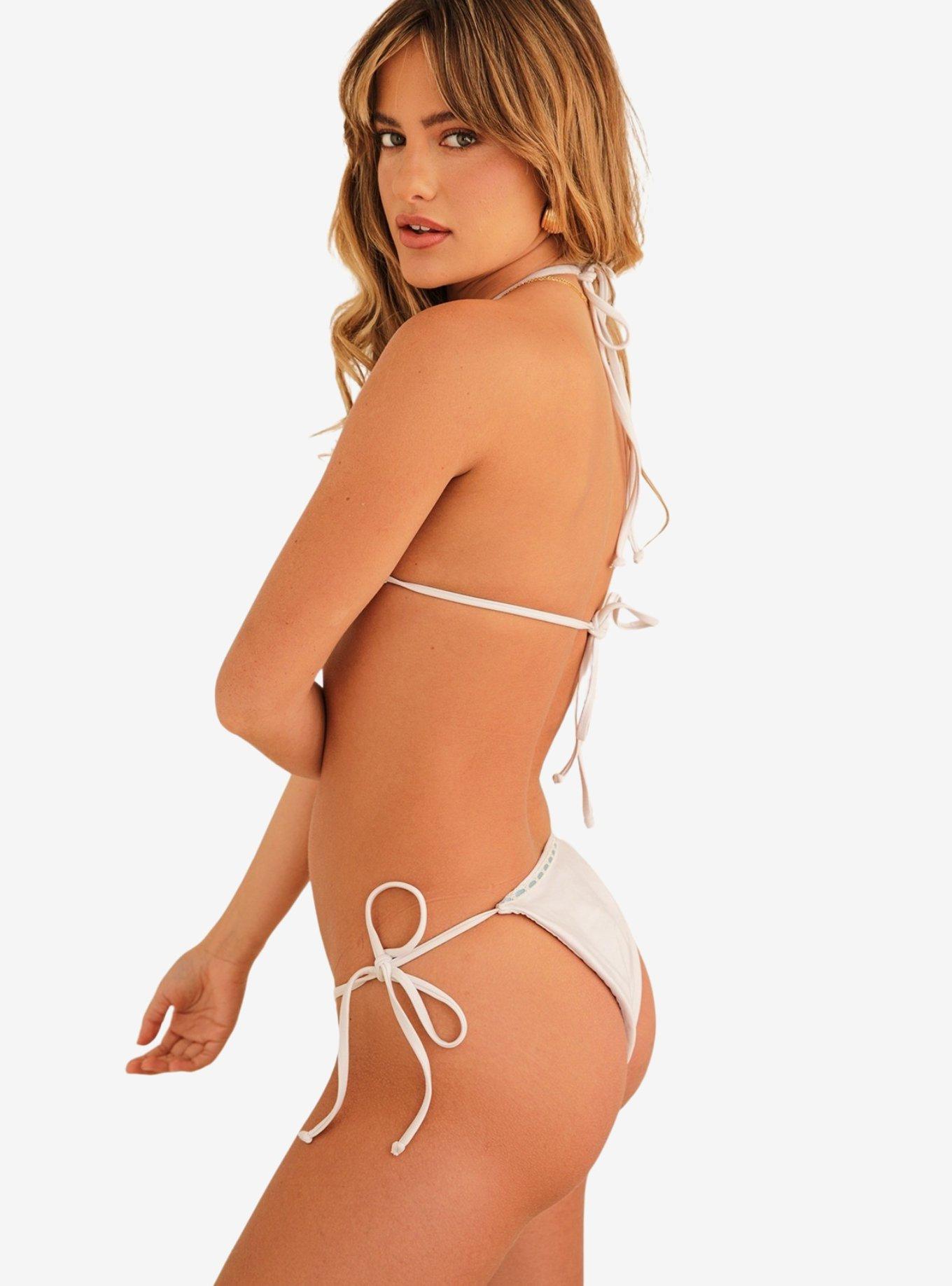 Dippin' Daisy's Always Tie String Swim Bottom White, , hi-res