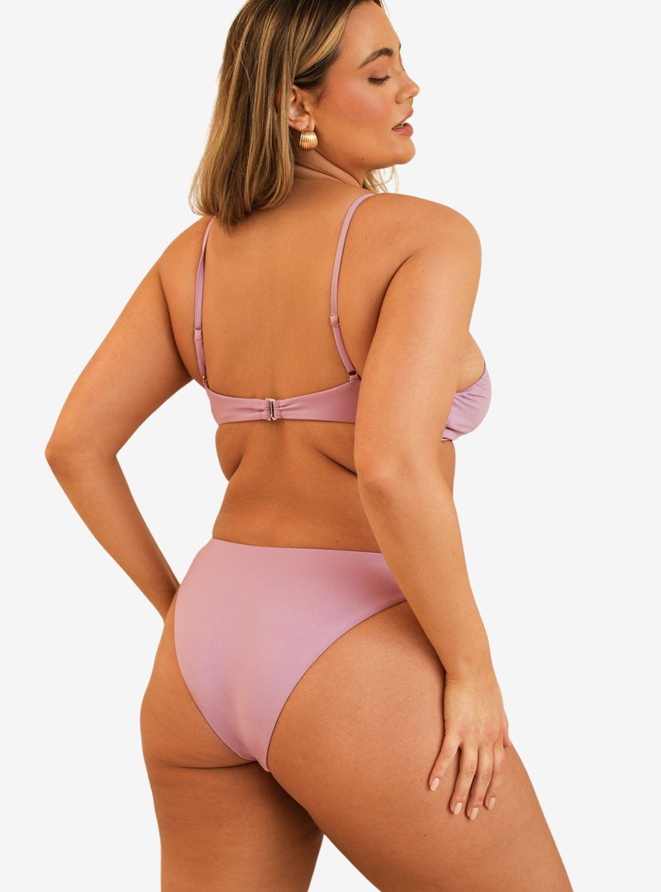 Dippin' Daisy's Nocturnal Cheeky Swim Bottom Lavender, PURPLE, alternate