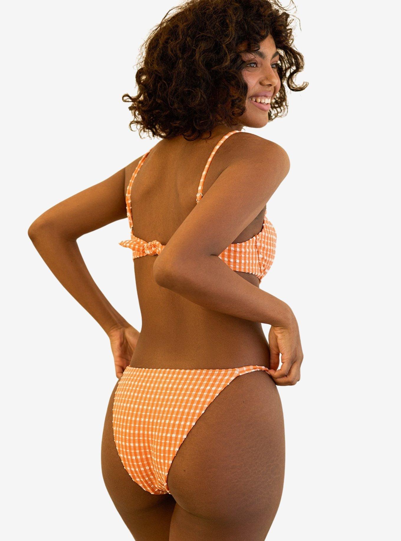 Dippin' Daisy's Halle Cheeky Swim Bottom Orange Soda, ORANGE, alternate