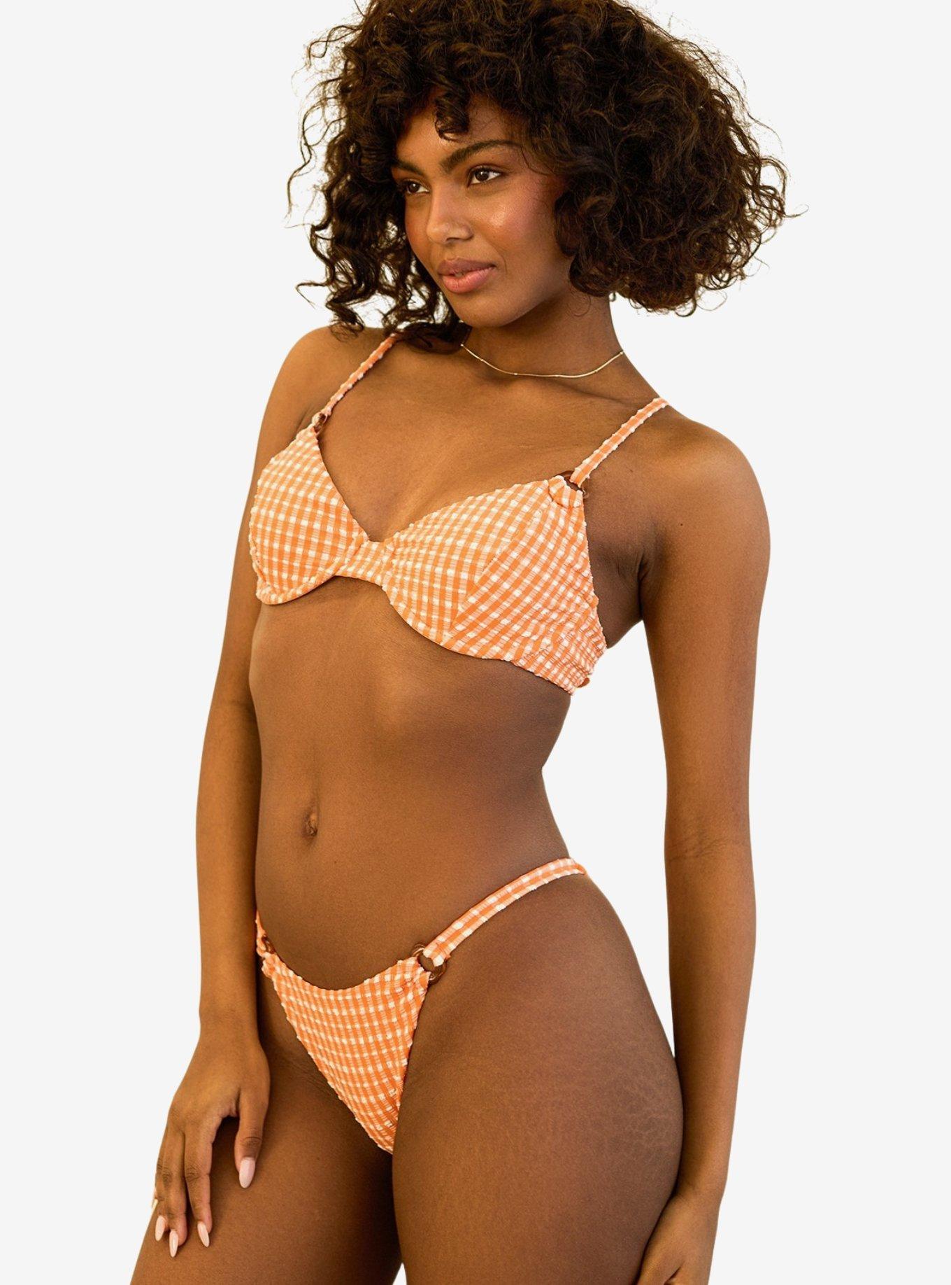 Dippin' Daisy's Wonder Underwire Swim Top Orange Soda, ORANGE, alternate