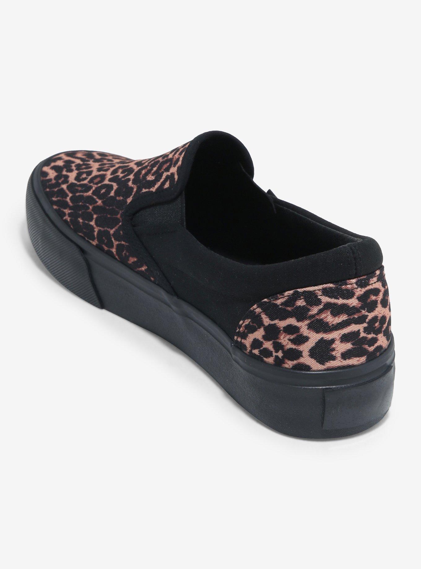 Strange Cvlt Leopard Slip-On Sneakers, , hi-res