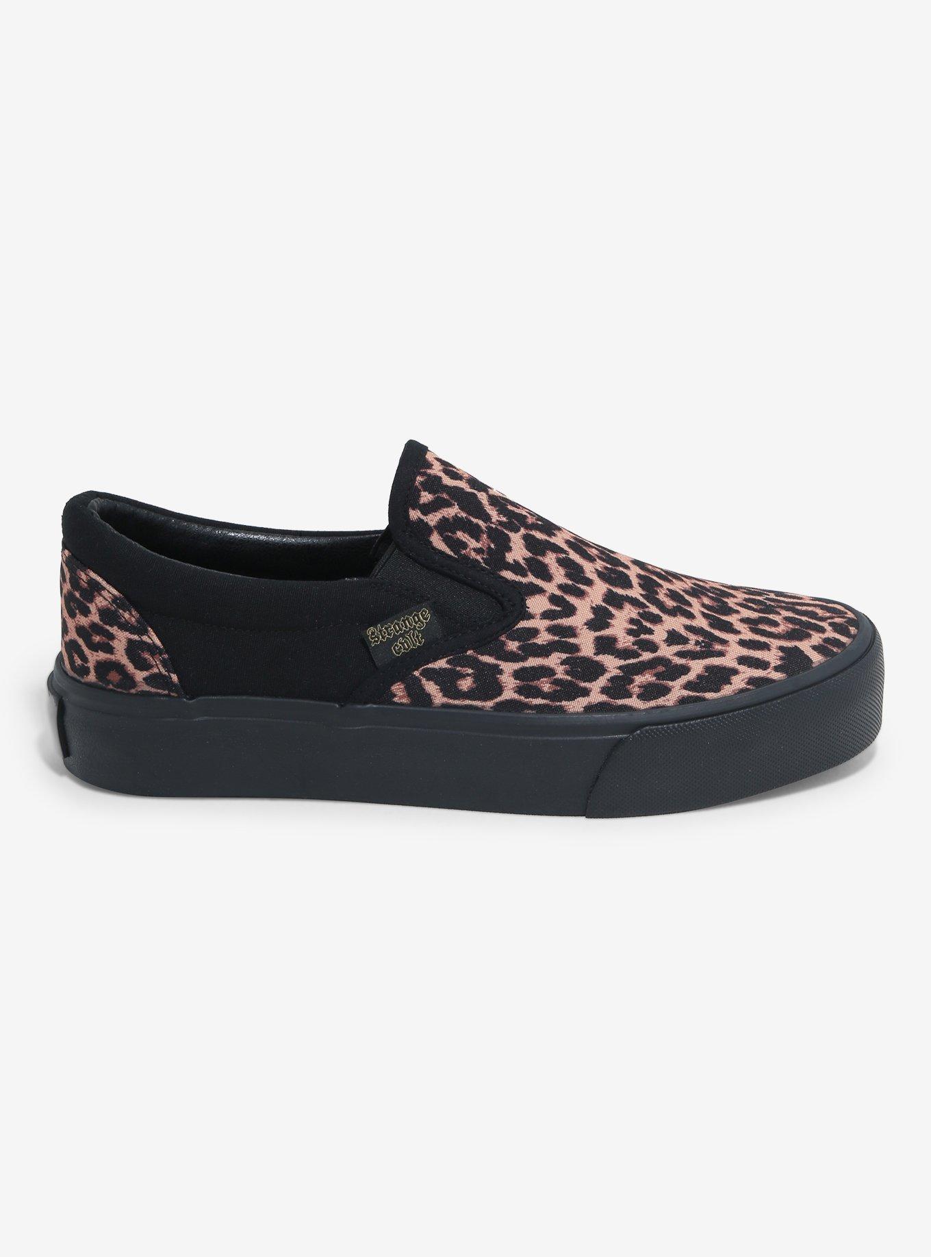 Strange Cvlt Leopard Slip-On Sneakers, MULTI, alternate