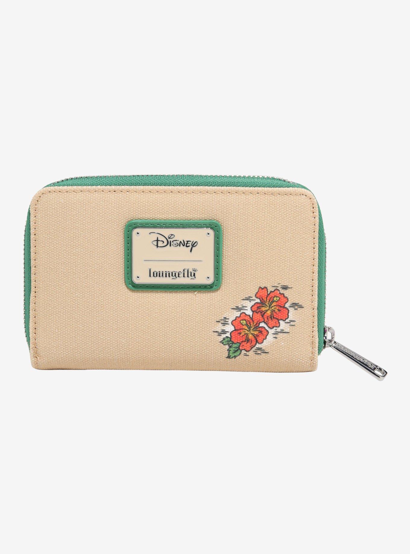 Loungefly Disney Lilo & Stitch Surfing Stitch Canvas Small Zip Wallet - BoxLunch Exclusive, , hi-res