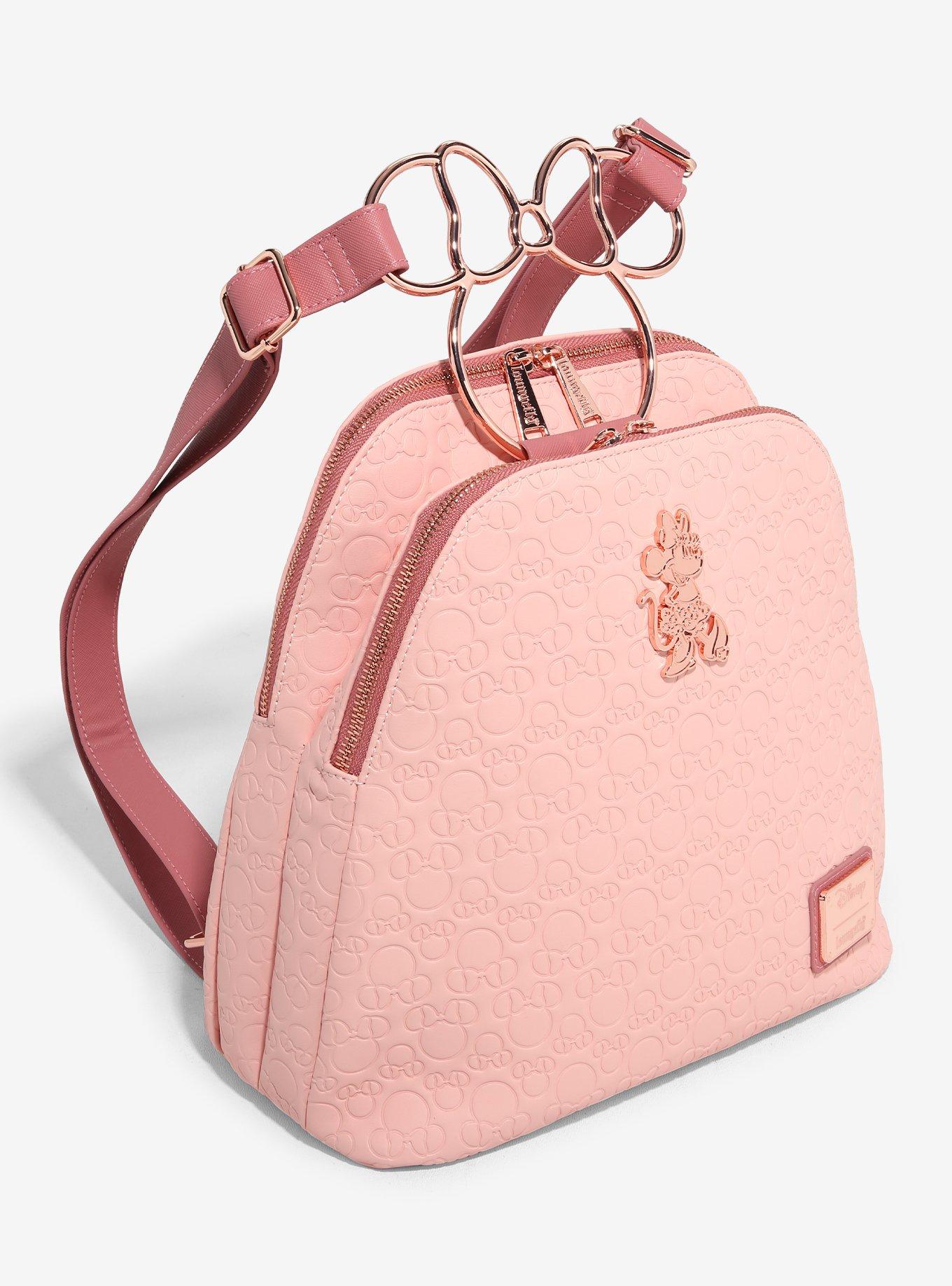 Loungefly Disney Minnie Mouse Debossed Mini Backpack — BoxLunch Exclusive