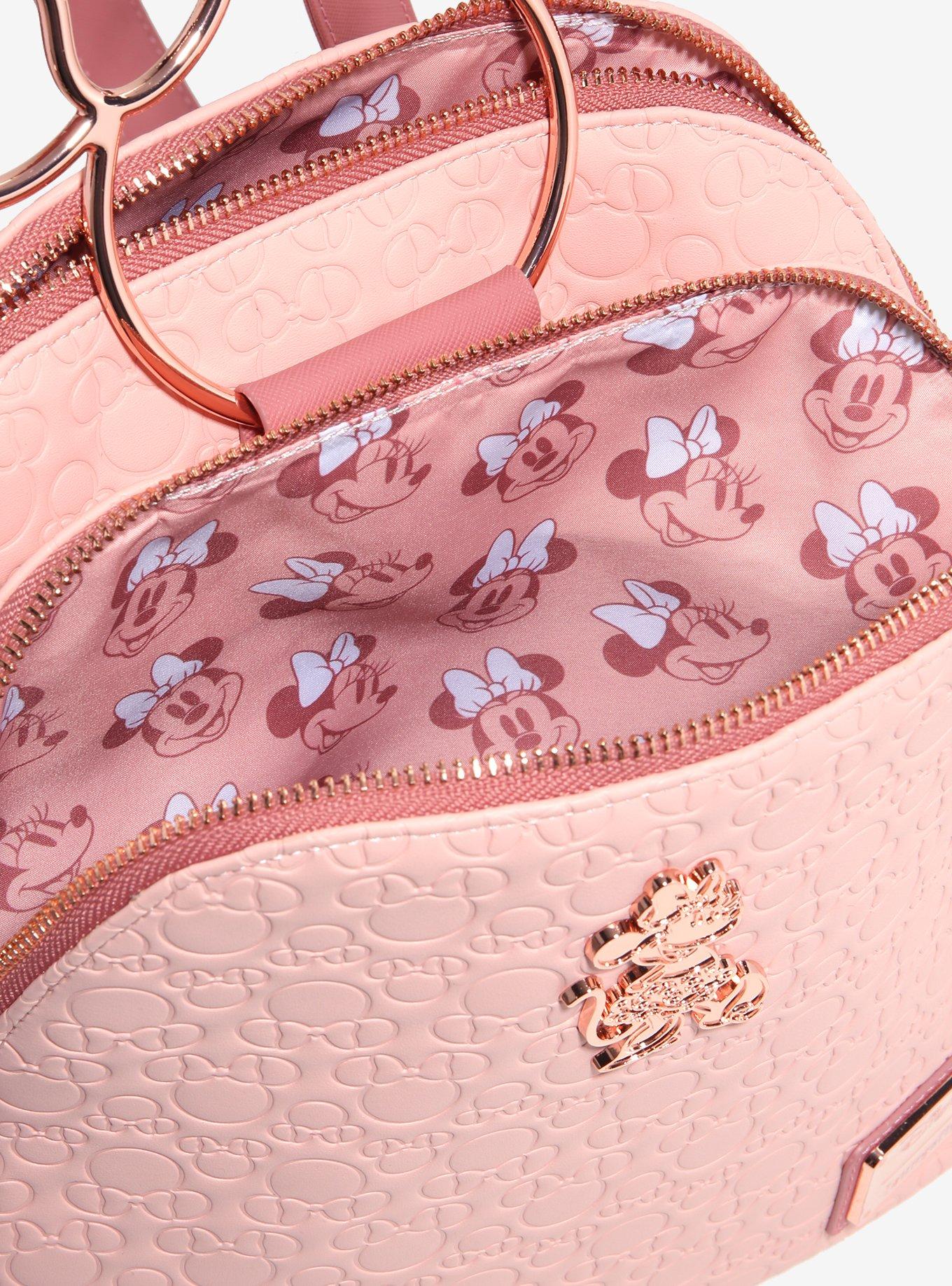 Loungefly Disney Minnie Mouse Debossed Mini Backpack &mdash; BoxLunch Exclusive, , alternate