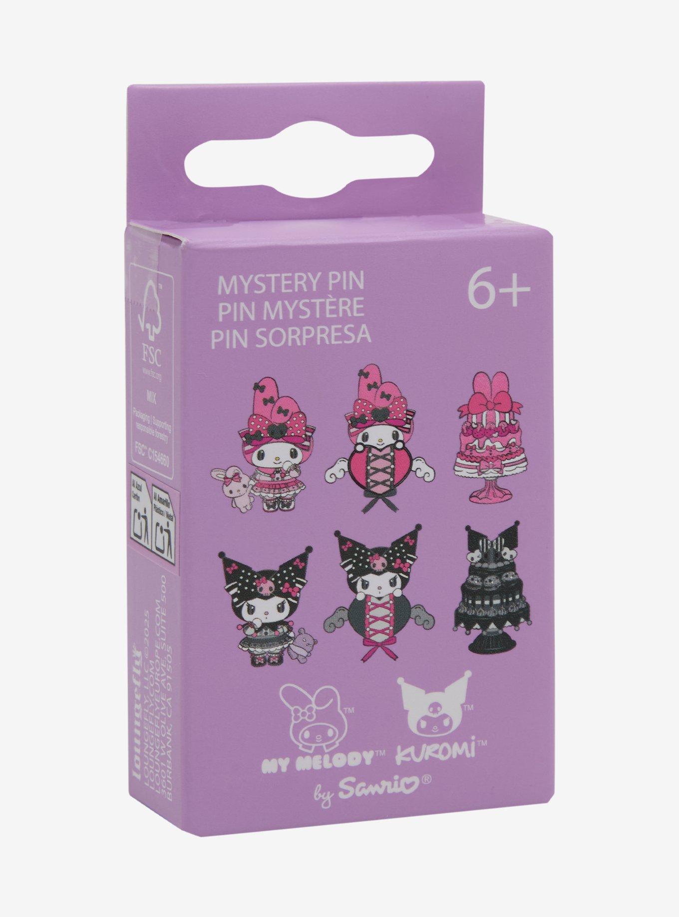 Loungefly My Melody & Kuromi Anniversary Blind Box Enamel Pin, , hi-res
