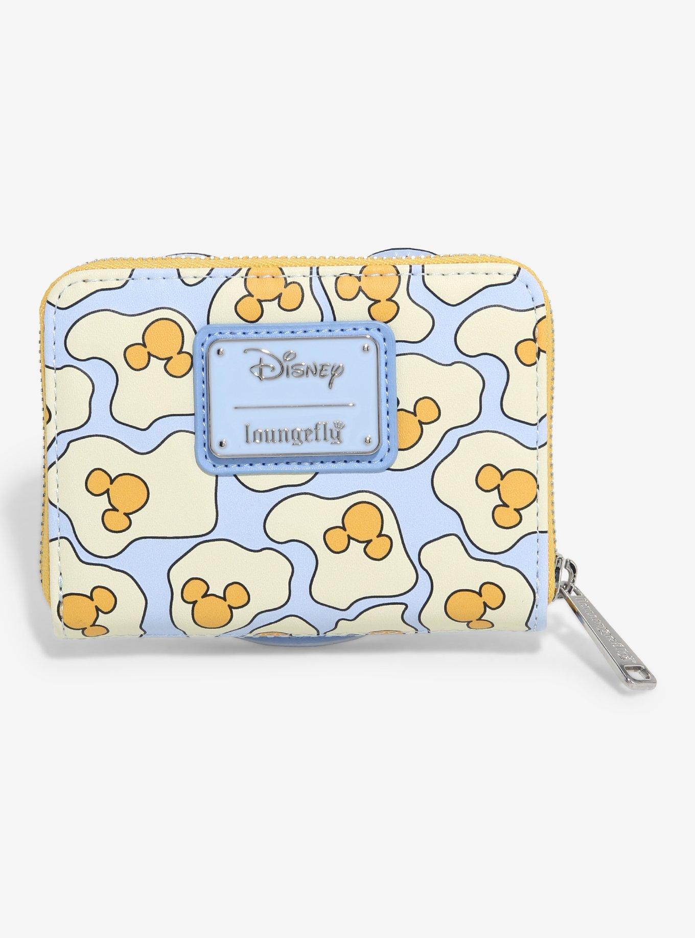 Loungefly Disney Mickey Mouse Waffle Scented Small Zip Wallet - BoxLunch Exclusive, , hi-res