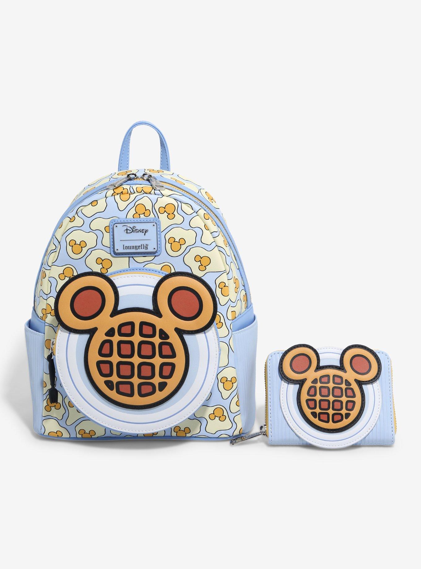 Loungefly Disney Mickey Mouse Waffle Scented Small Zip Wallet - BoxLunch Exclusive, , alternate