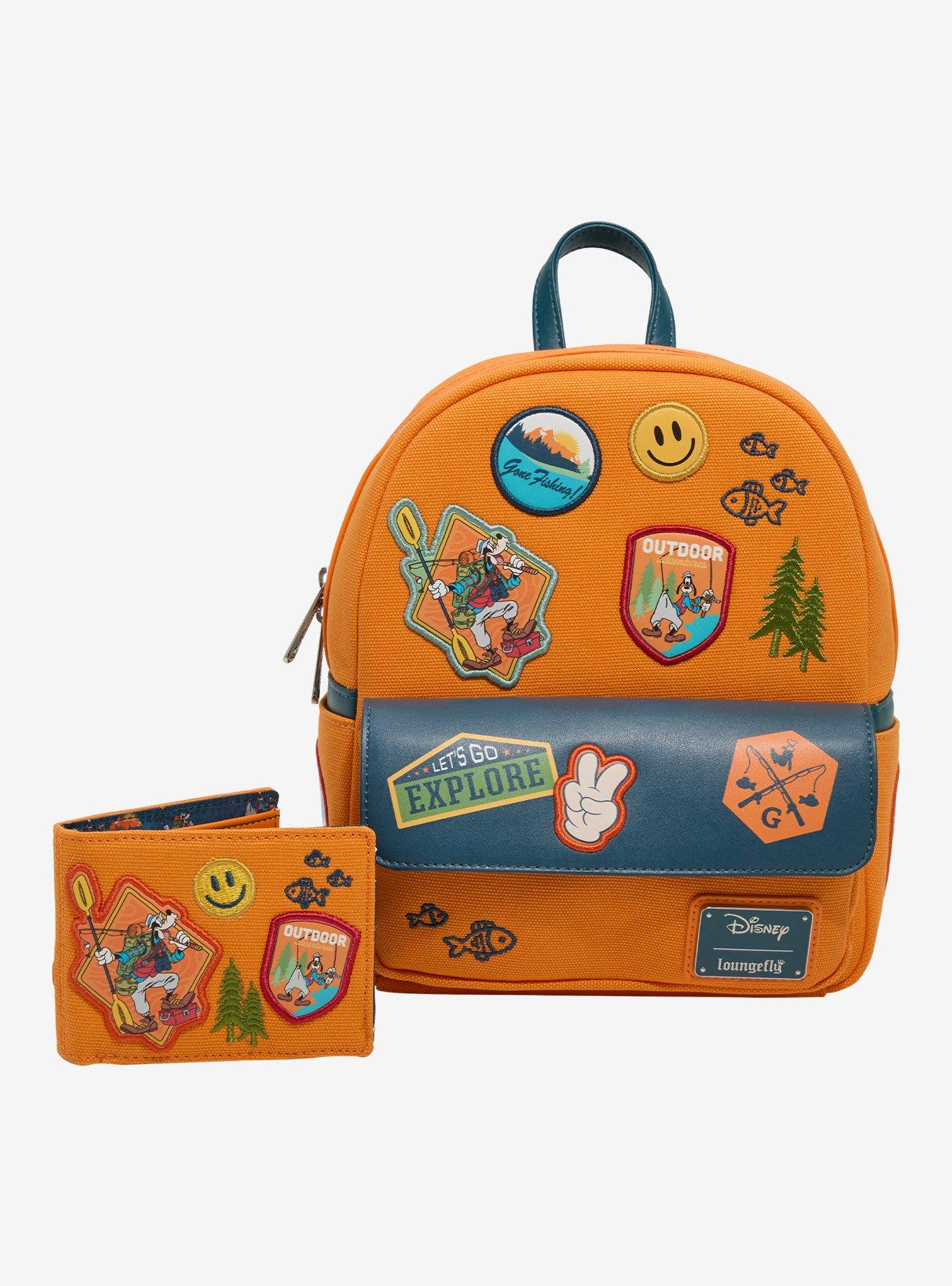 Loungefly Disney A Goofy Movie Camping Canvas Mini Backpack — BoxLunch Exclusive, , alternate