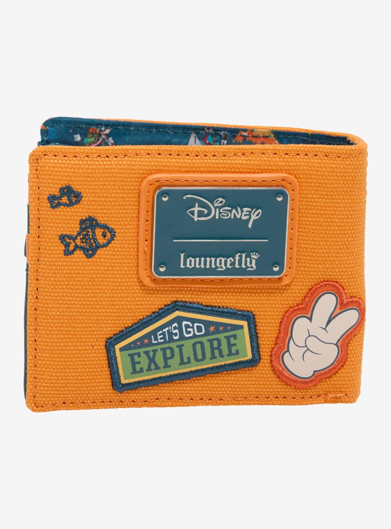 Loungefly Disney A Goofy Movie Camping Canvas Wallet — BoxLunch Exclusive, , hi-res