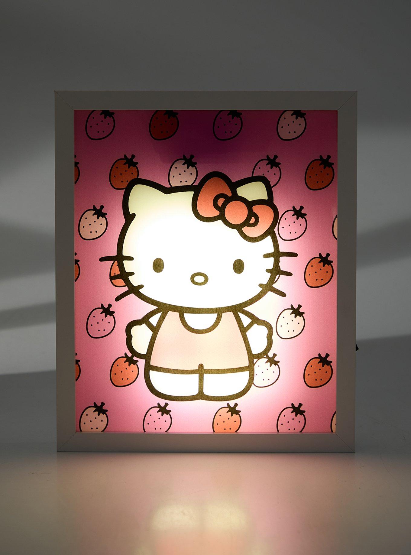 Hello Kitty Strawberries Light-Up Frame, , hi-res