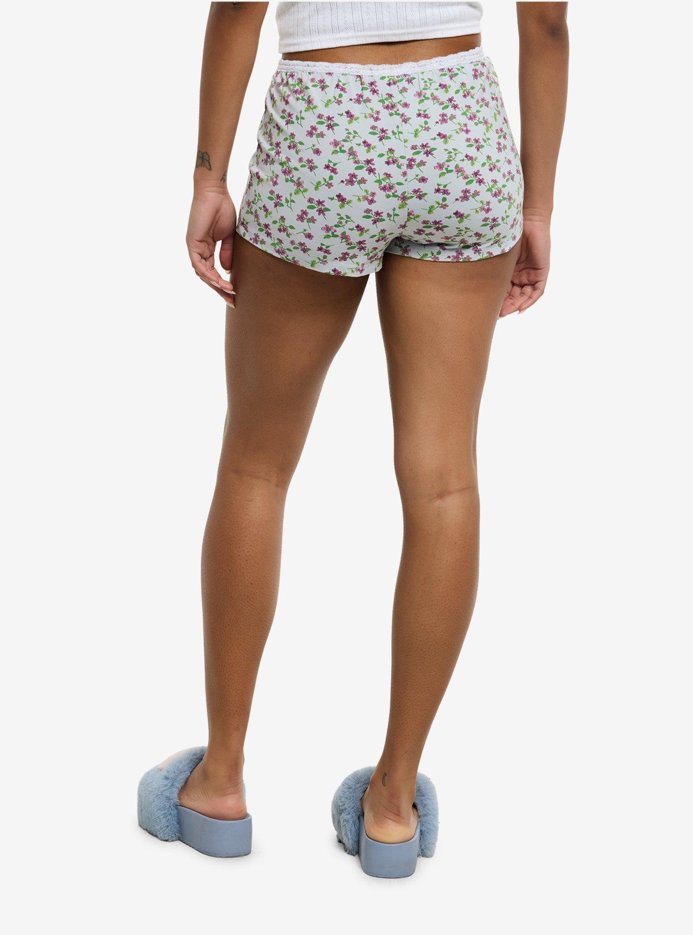 Sweet Society Baby Blue & Pink Daisy Bloomers, , hi-res
