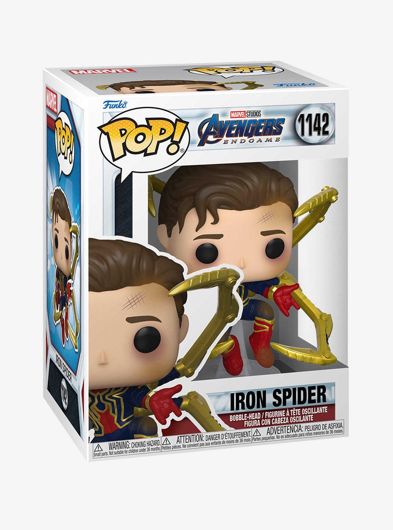 Funko Marvel Avengers: Endgame Pop! Movies Iron Spider Vinyl Bobble-Head, , hi-res