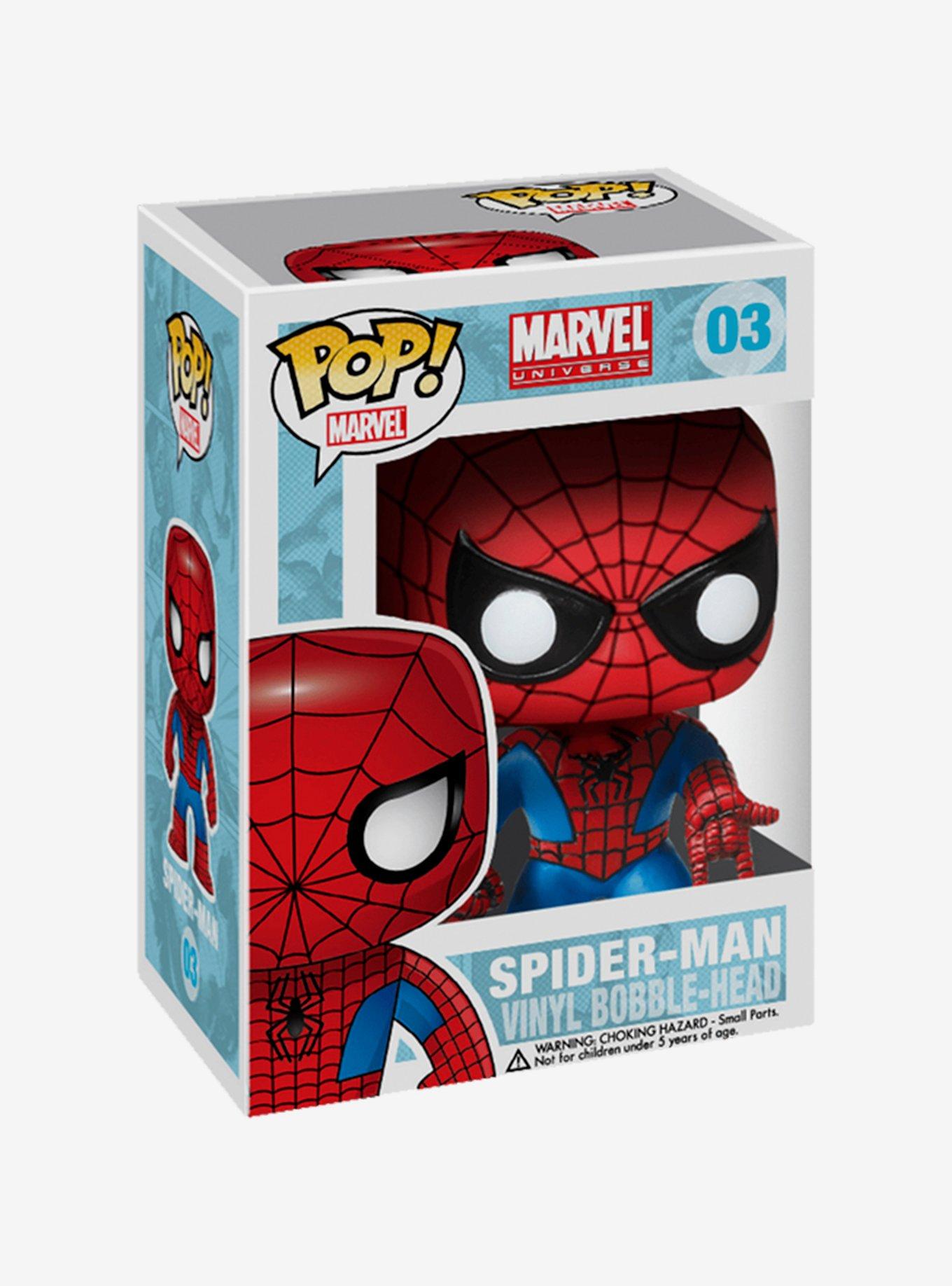 Funko Marvel Spider-Man Pop! Marvel Spider-Man Vinyl Bobble-Head, , hi-res