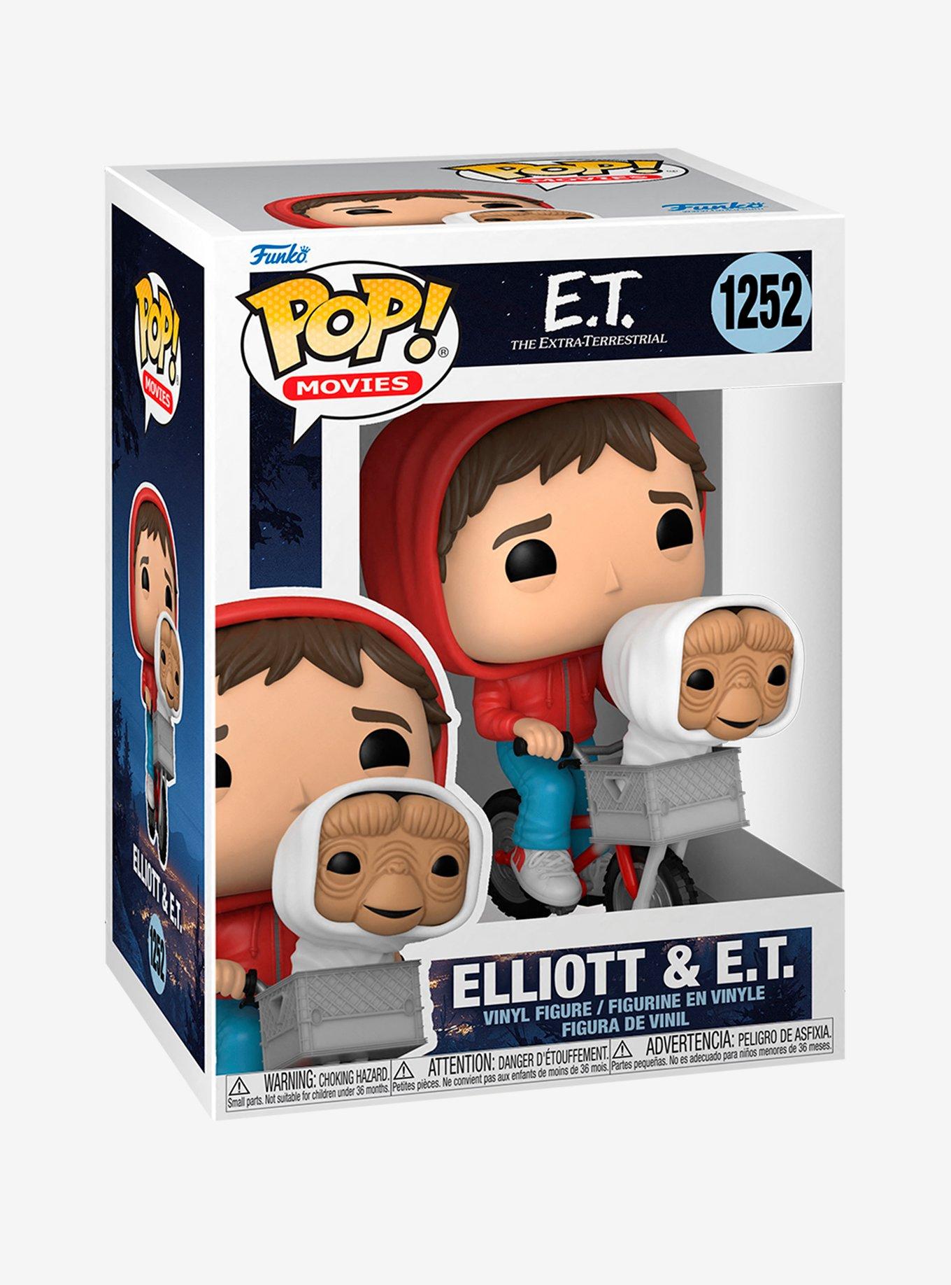 Funko E.T. The Extra-Terrestrial Pop! Movies Elliott & E.T. Vinyl Figure, , hi-res