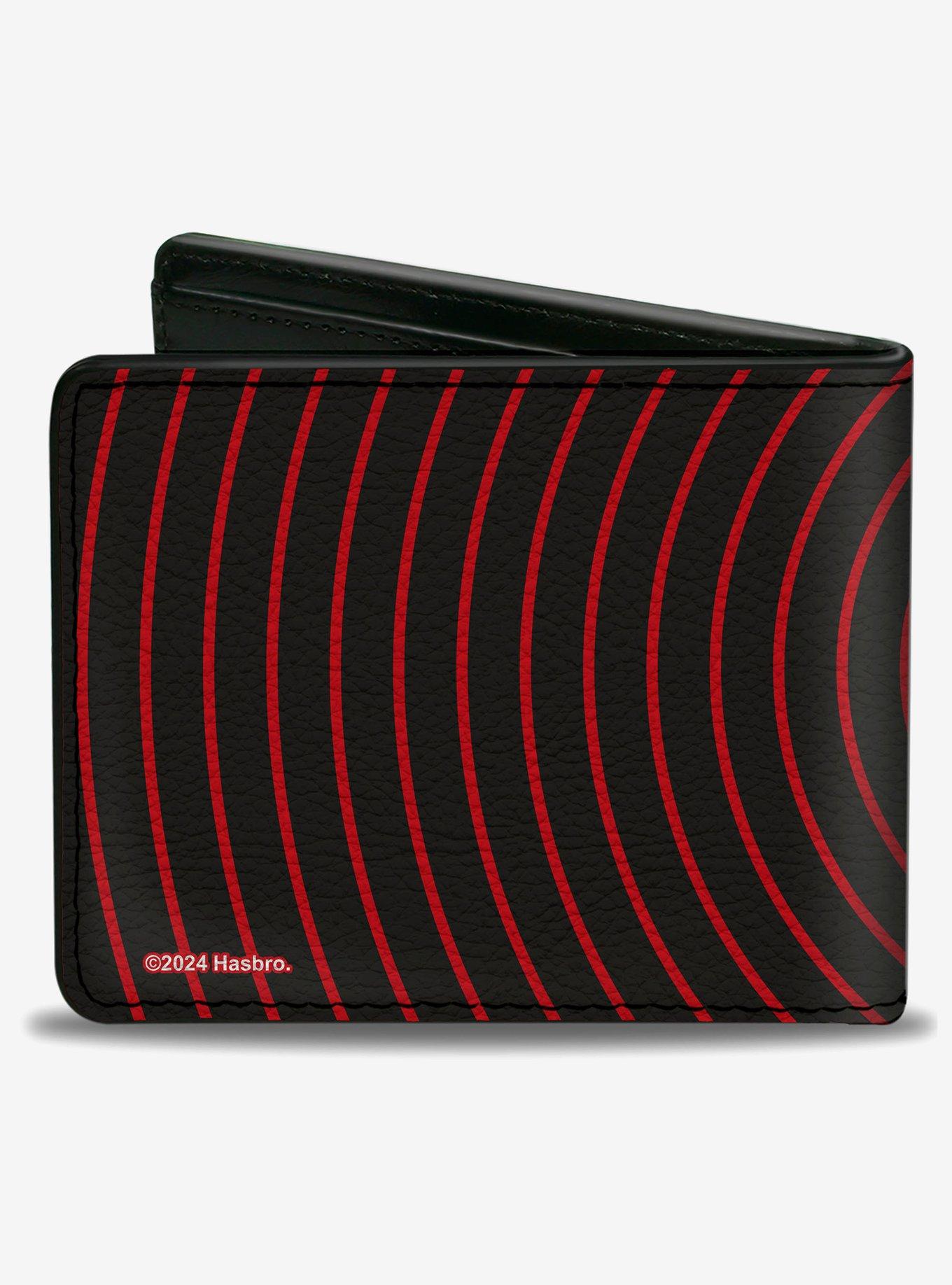 GI Joe Cobra Ripple Logo Black Red Bifold Wallet, , hi-res