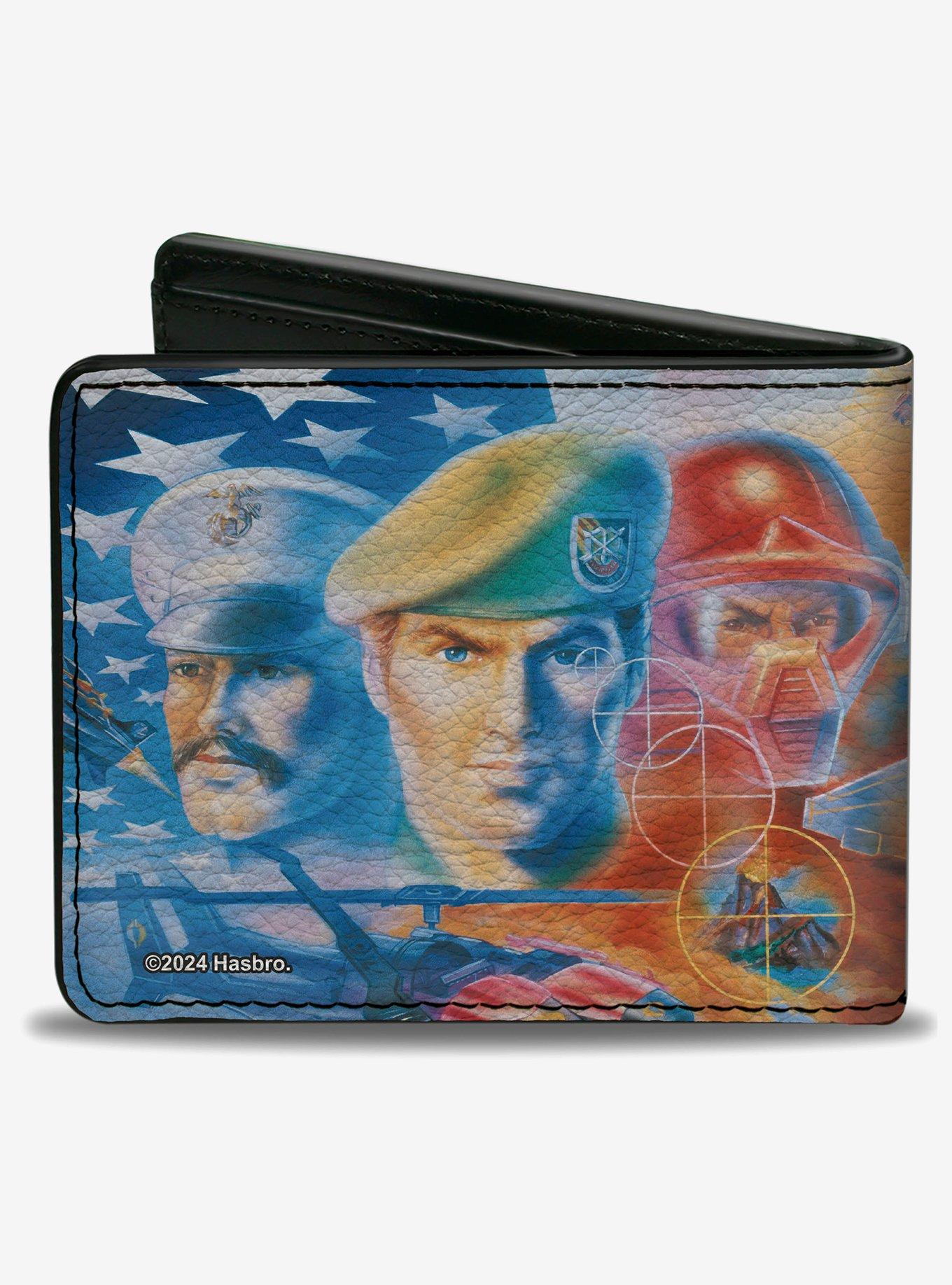 GI Joe Retro Shuttle Poster Scene Bifold Wallet, , hi-res