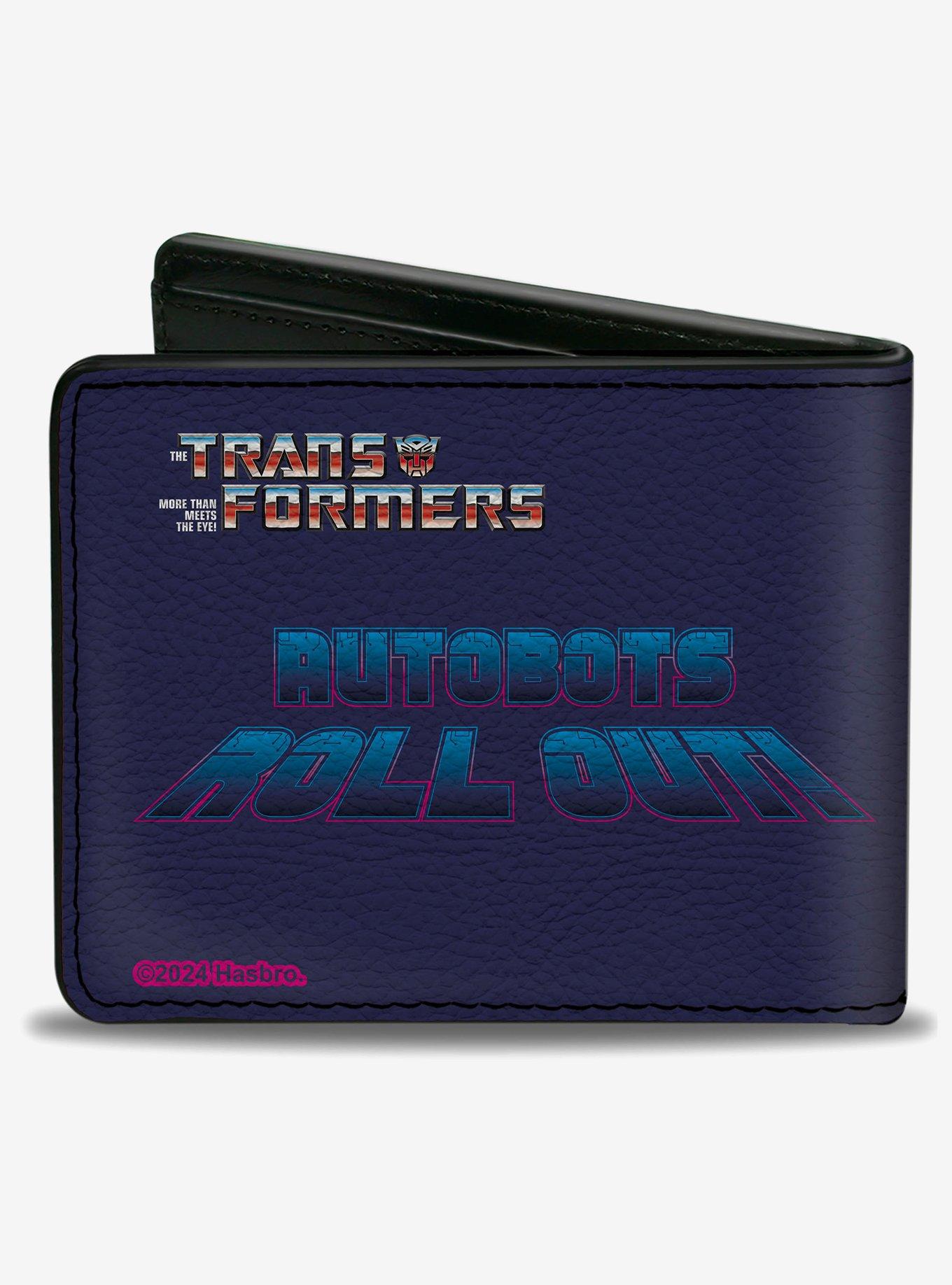 Transformers Autobots Roll Out Group Pose Blues Bifold Wallet, , hi-res