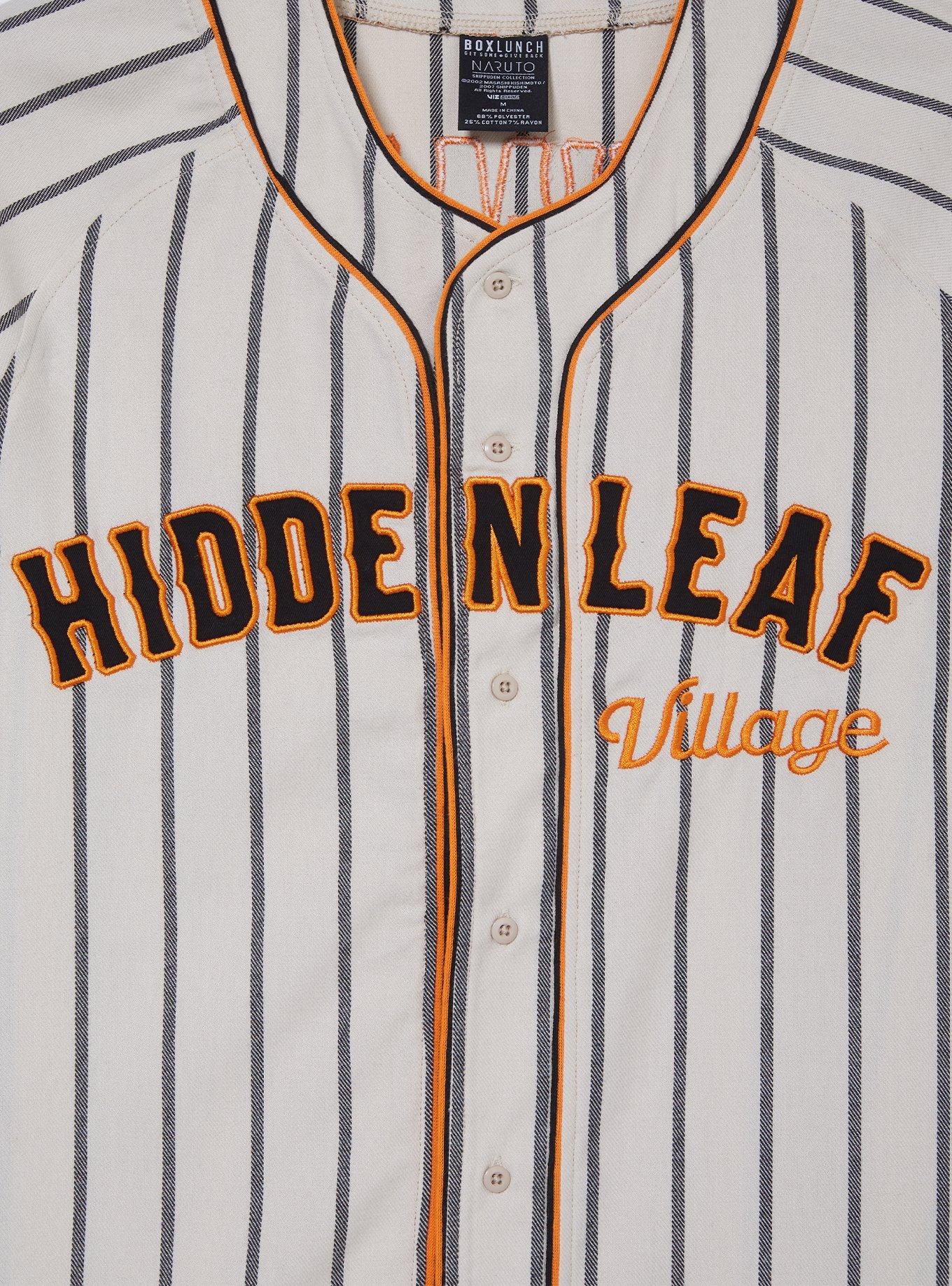 Naruto Shippuden Hidden Leaf Village Baseball Jersey — BoxLunch Exclusive, , hi-res