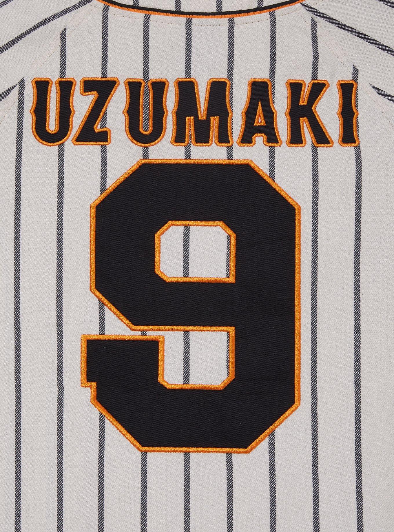 Naruto Shippuden Hidden Leaf Village Baseball Jersey &mdash; BoxLunch Exclusive, GREY, alternate