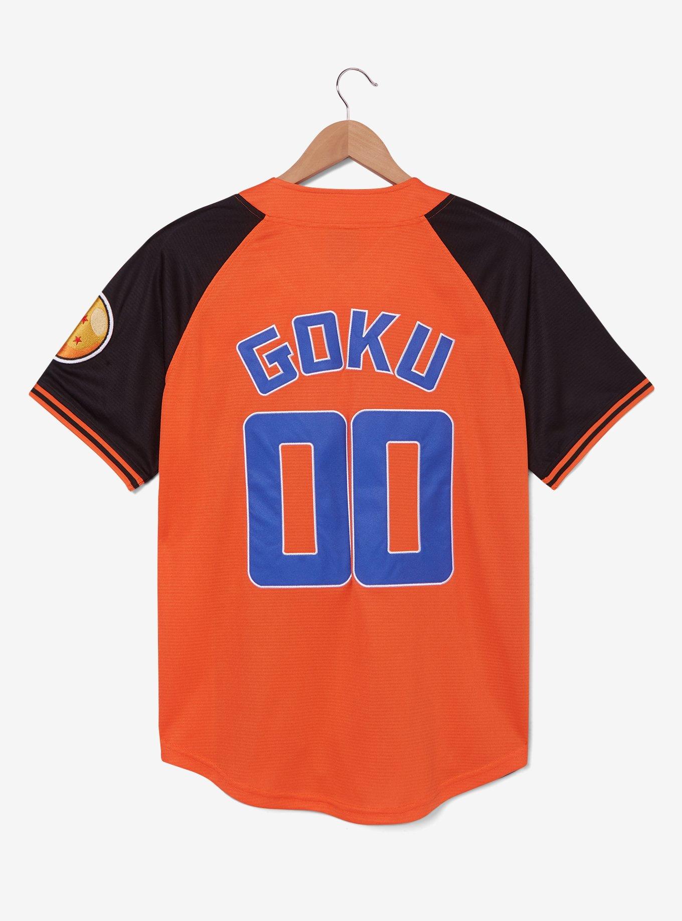 Dragon Ball Z Saiyan Baseball Jersey - BoxLunch Exclusive, , hi-res