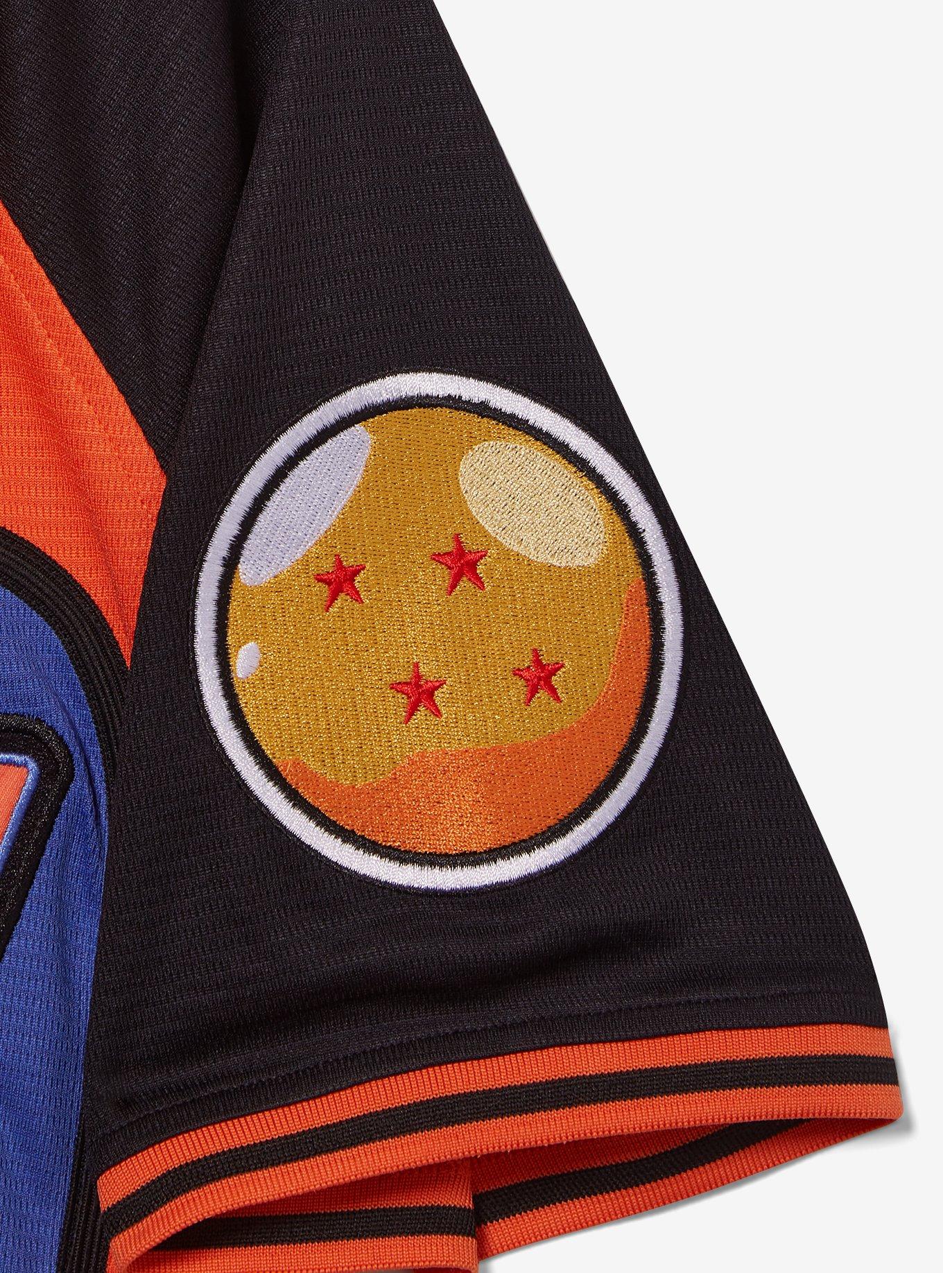 Dragon Ball Z Saiyan Baseball Jersey - BoxLunch Exclusive, BLUE, alternate