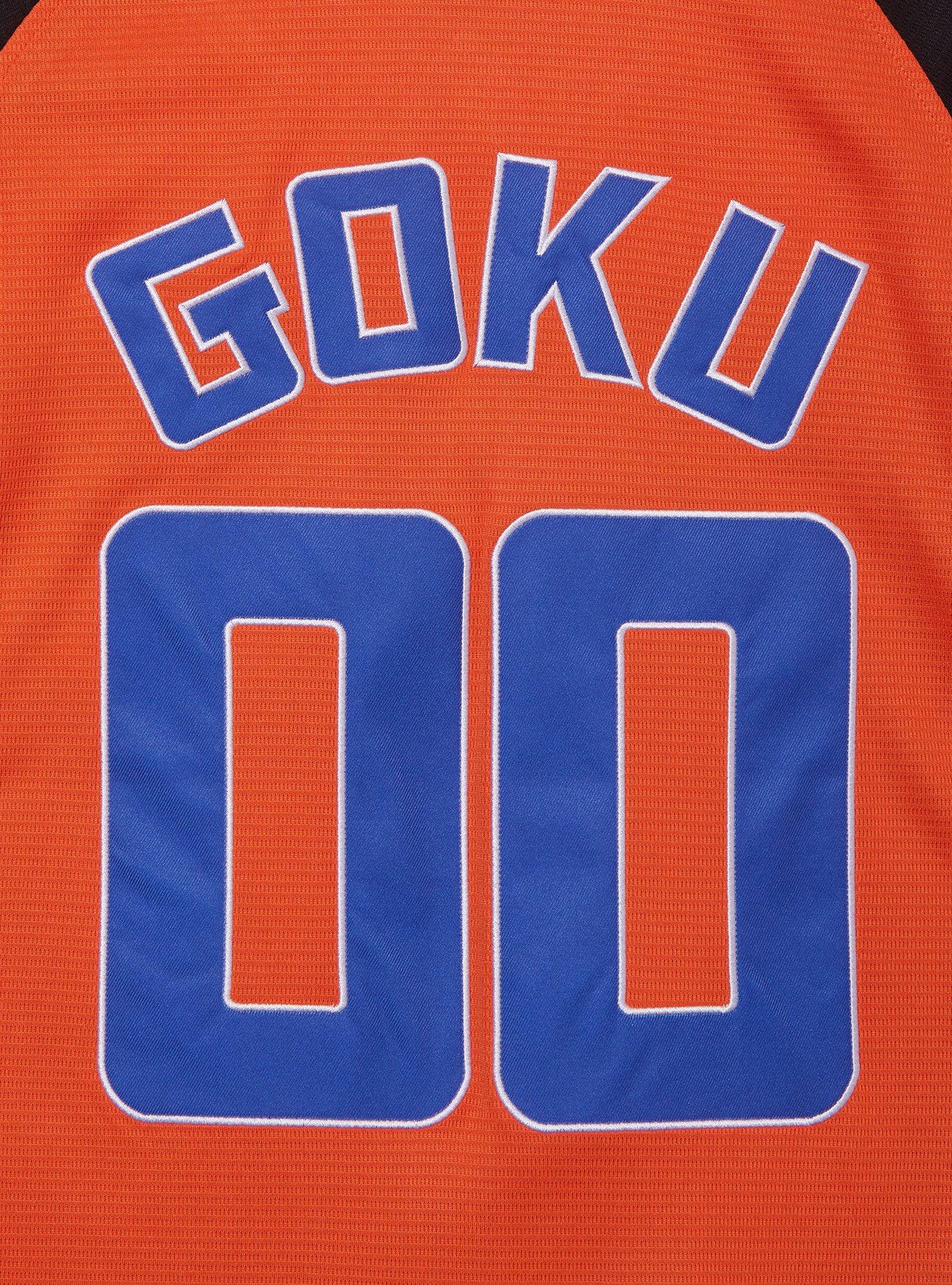 Dragon Ball Z Saiyan Baseball Jersey - BoxLunch Exclusive, BLUE, alternate